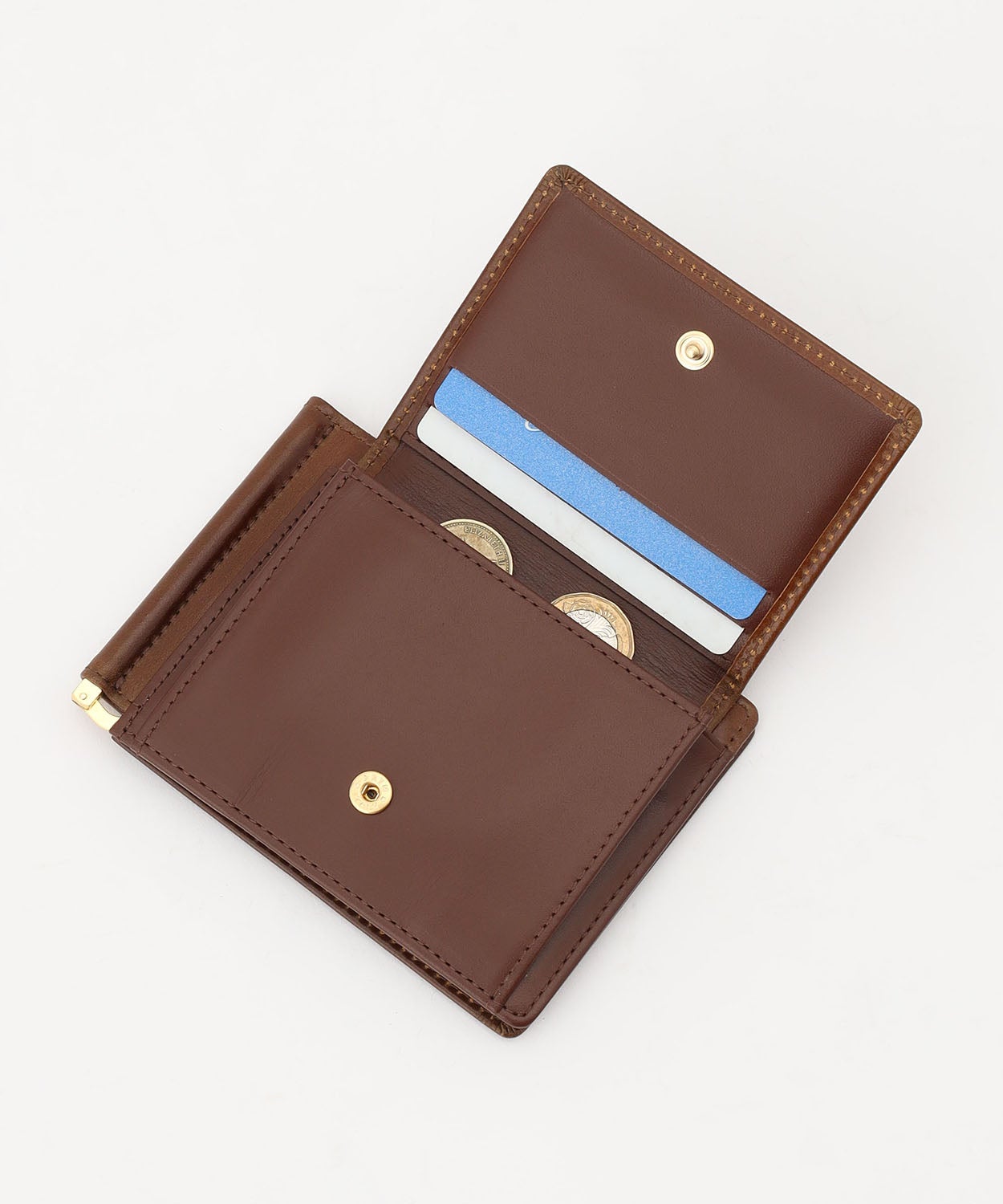 マネークリップ(小銭入れ付)(コードバン) 全4色 | BRITISH MADE