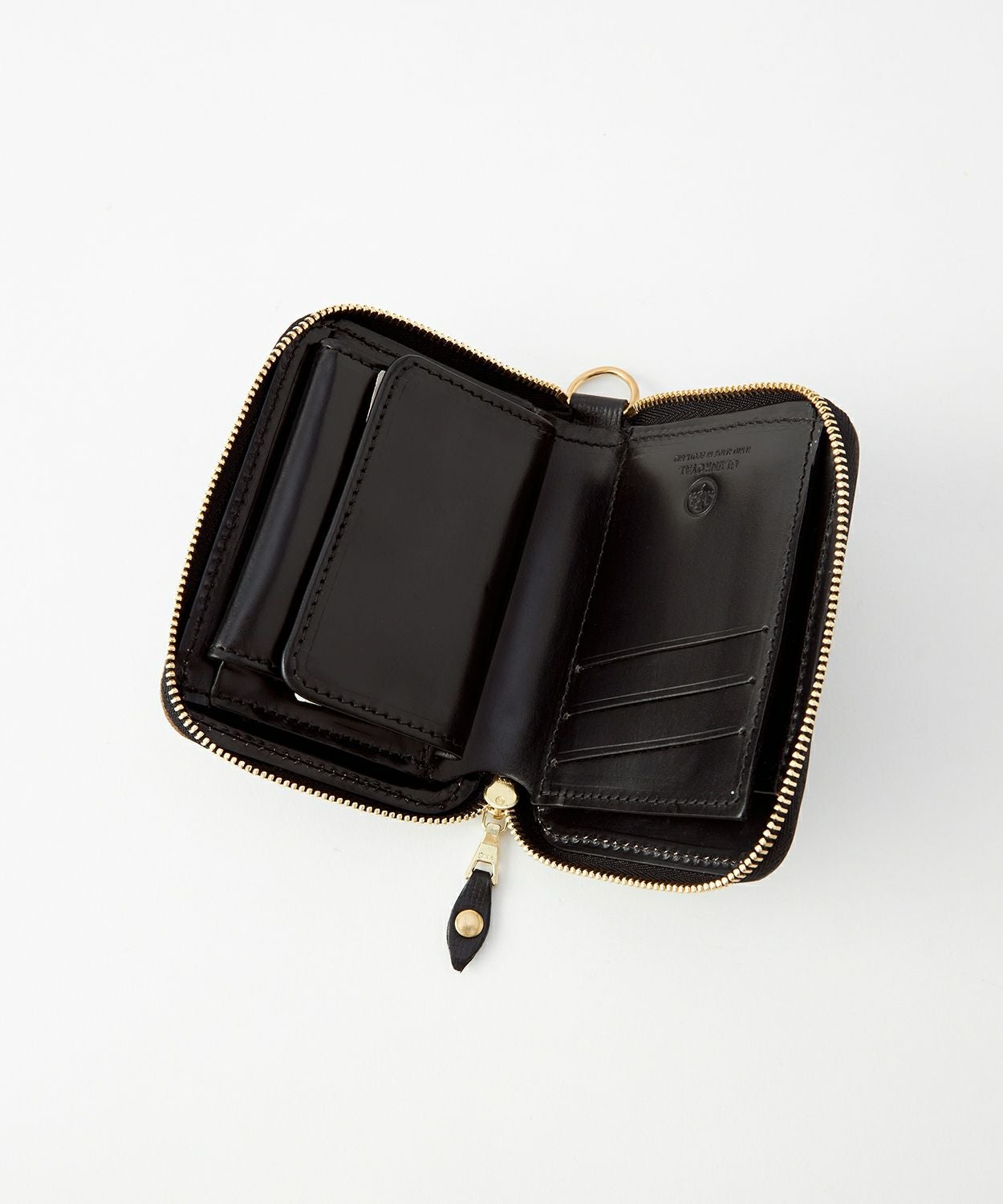 スモールジップウォレット(エンボス) 全2色 | BRITISH MADE