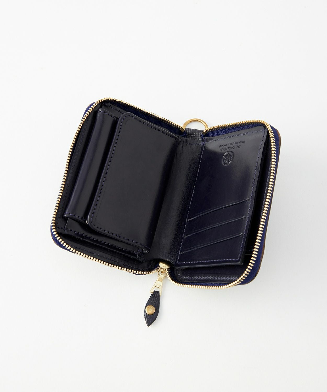 スモールジップウォレット(エンボス) 全2色 | BRITISH MADE
