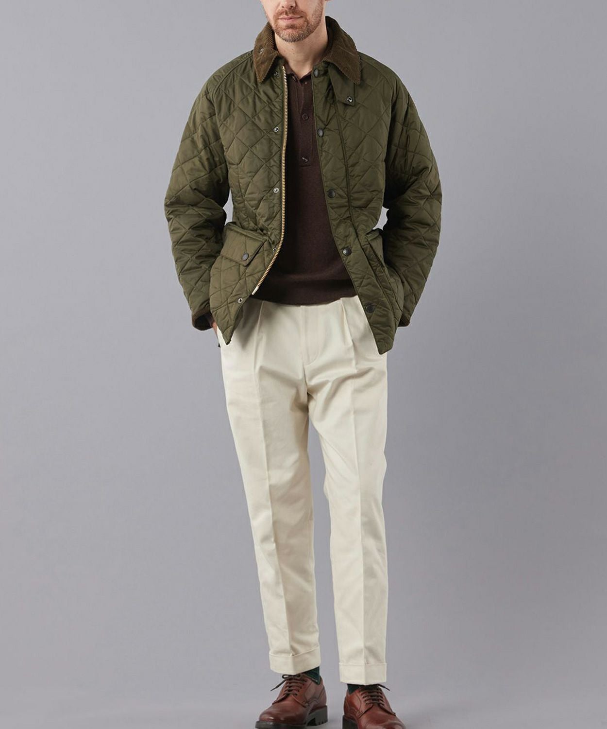 ビデイルキルト(MEN) 全3色 | BRITISH MADE