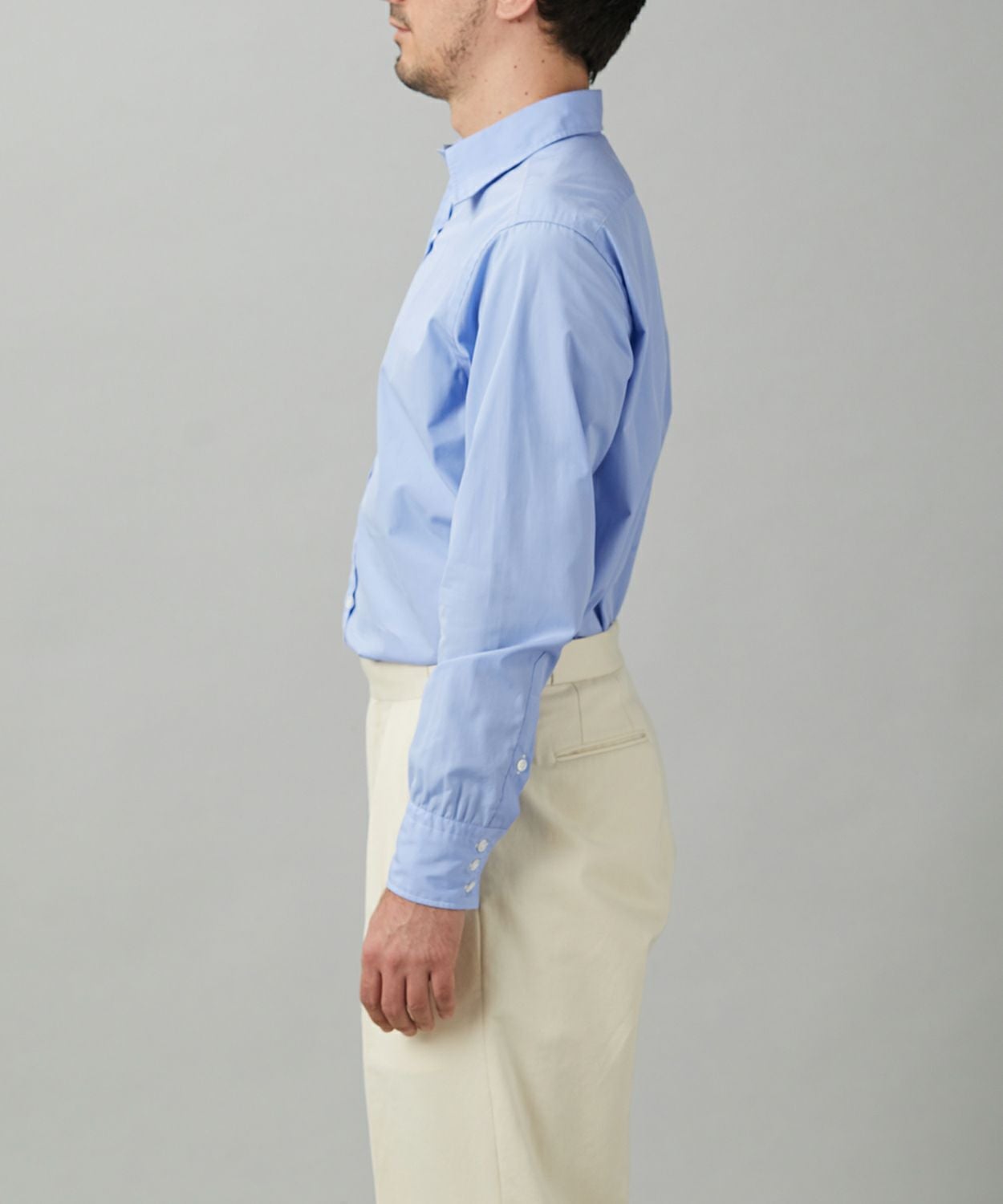 ドレスシャツ/ロンドン(サックス)(MEN) 全1色 | BRITISH MADE