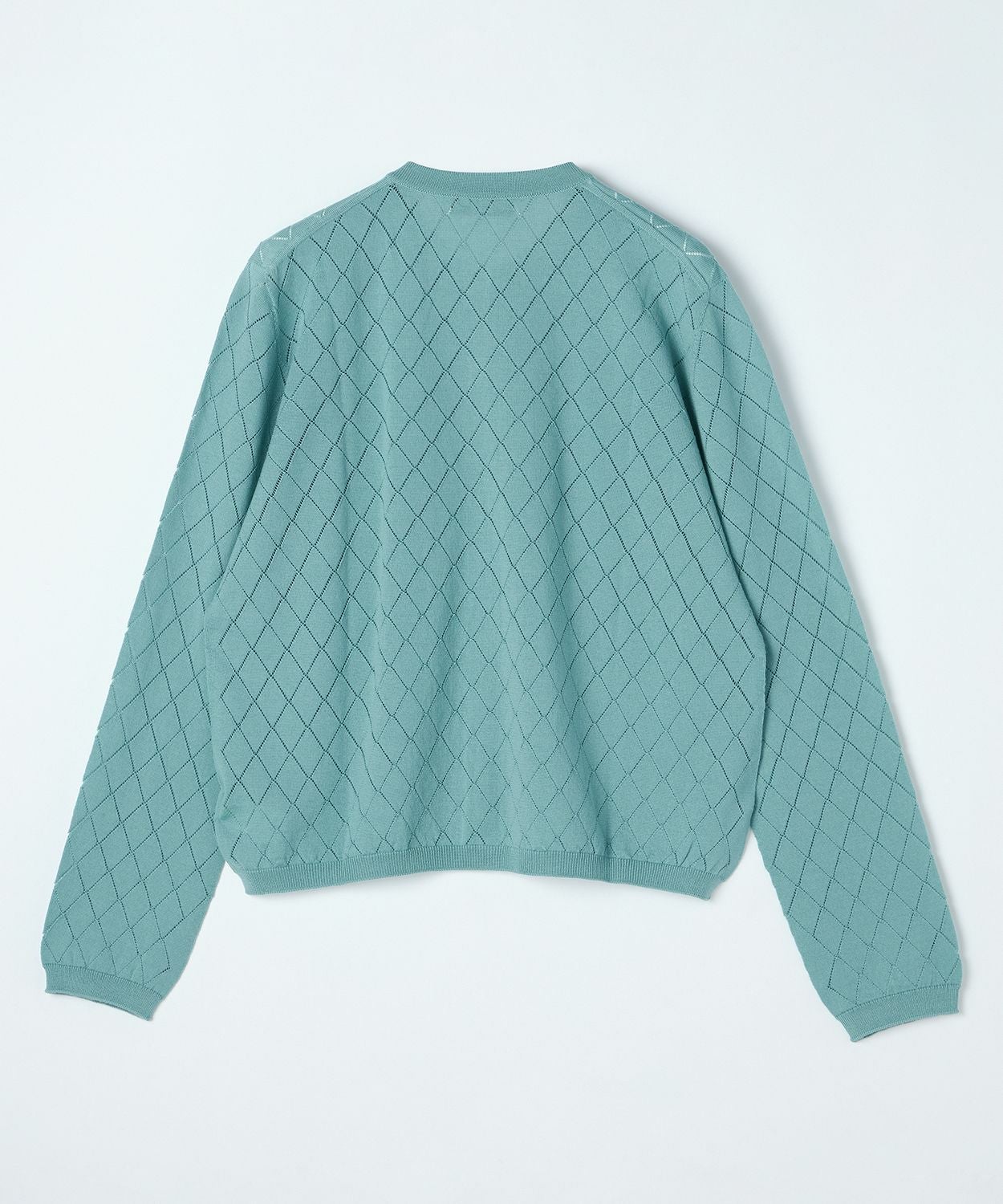 アーガイルニットカーディガン(メリノウール)(WOMEN) 全1色 | BRITISH MADE