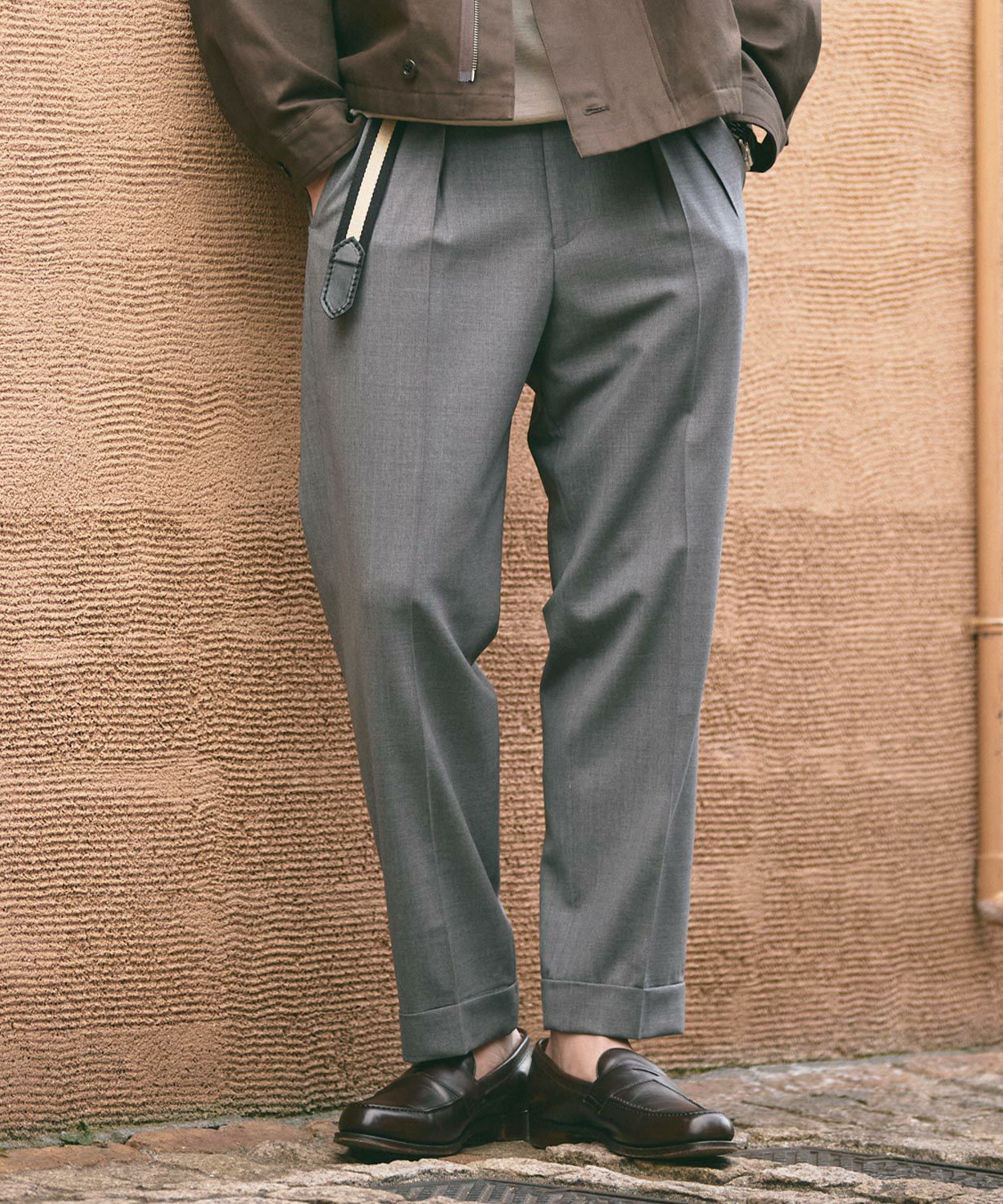 オフィサーパンツ 25SS/ポーツマス(ベルトループ付き)(MEN) 全1色
