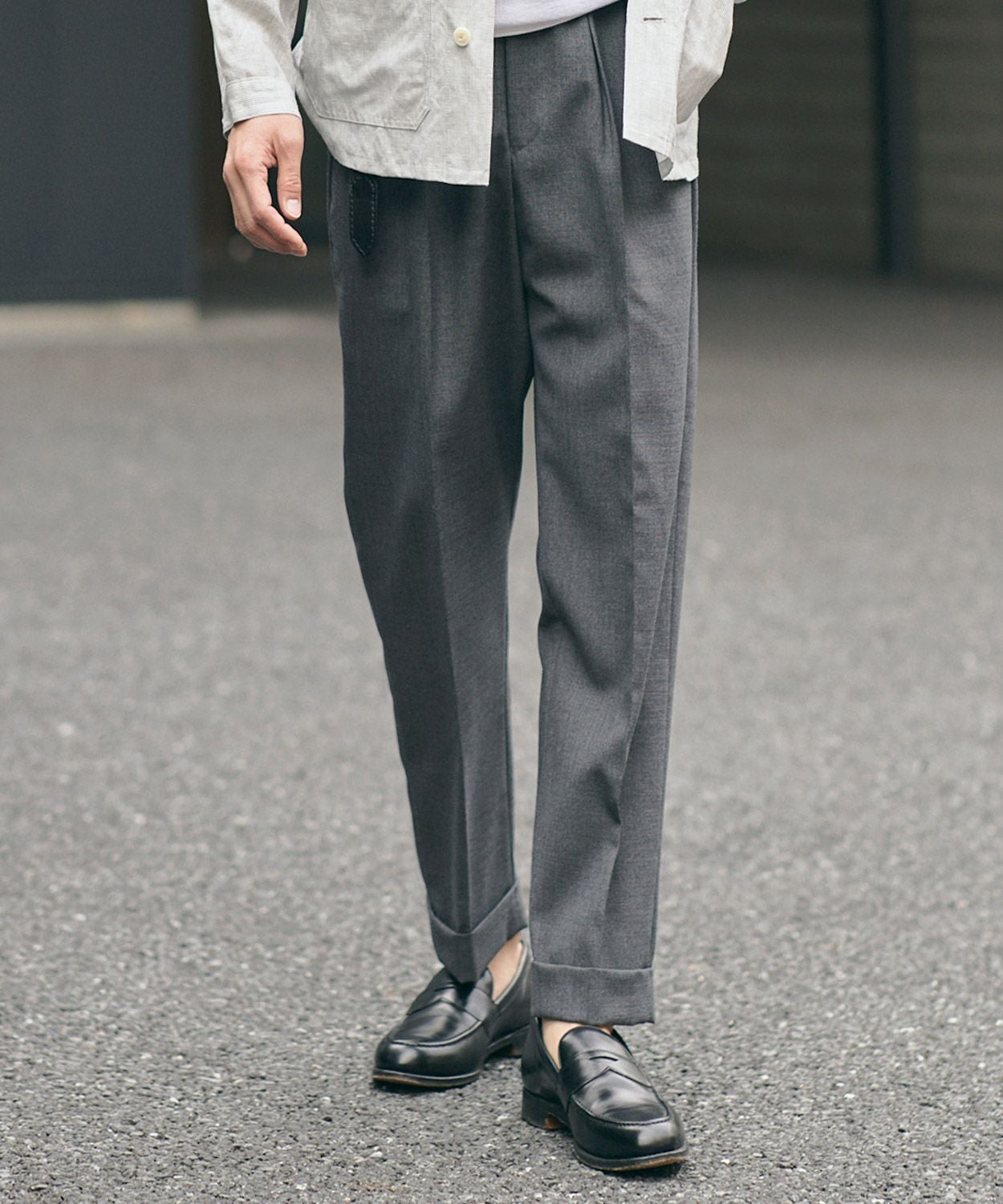 オフィサーパンツ 25SS/ポーツマス(ベルトループ付き)(MEN) 全1色
