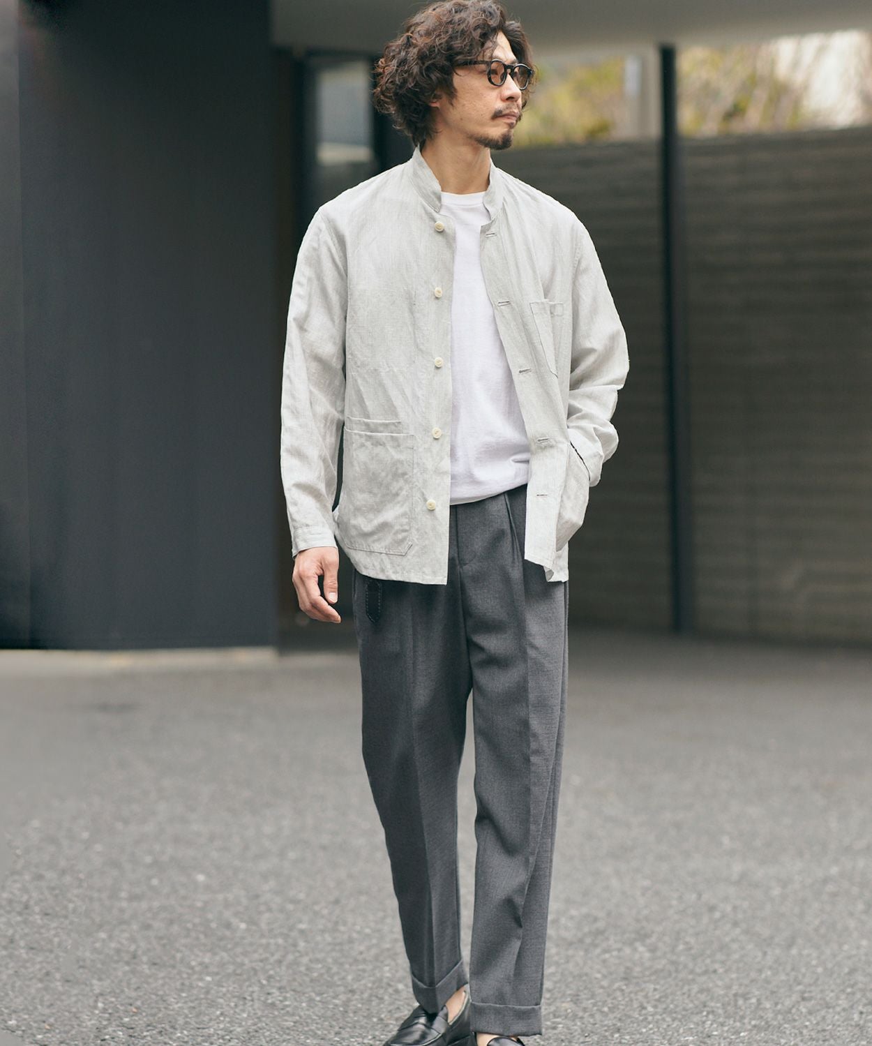 オフィサーパンツ 25SS/ポーツマス(ベルトループ付き)(MEN) 全1色