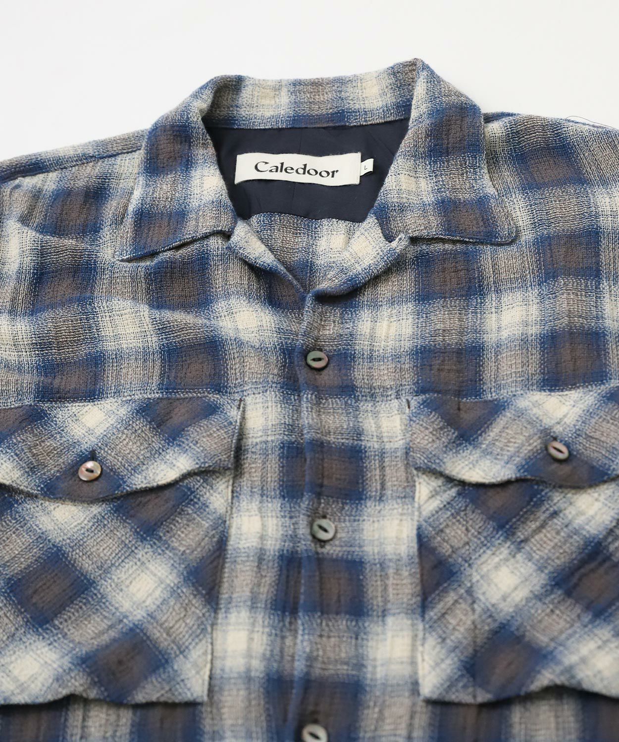 パナマクロスチェックシャツ(MEN) 全2色 | BRITISH MADE