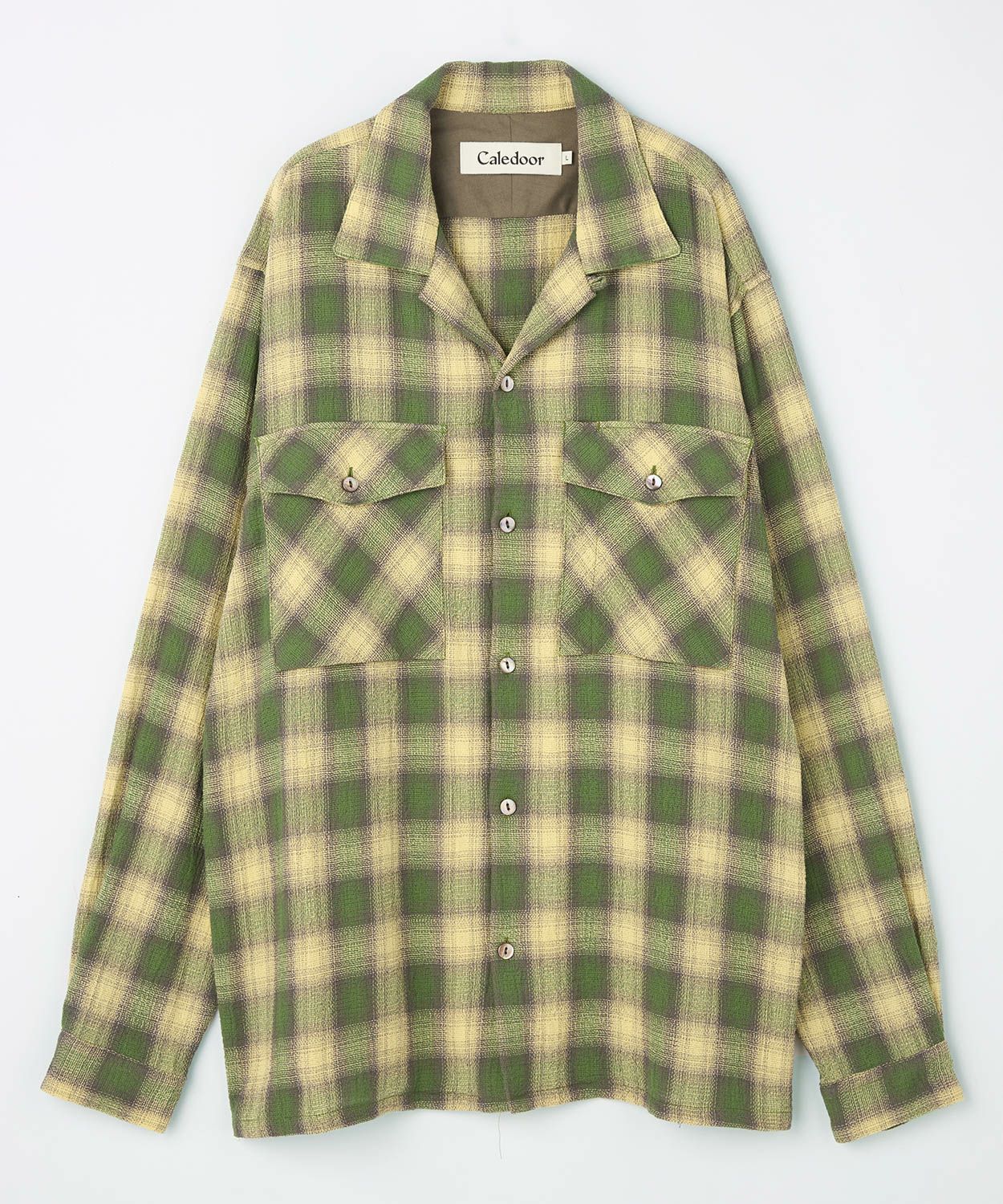 パナマクロスチェックシャツ(MEN) 全2色 | BRITISH MADE