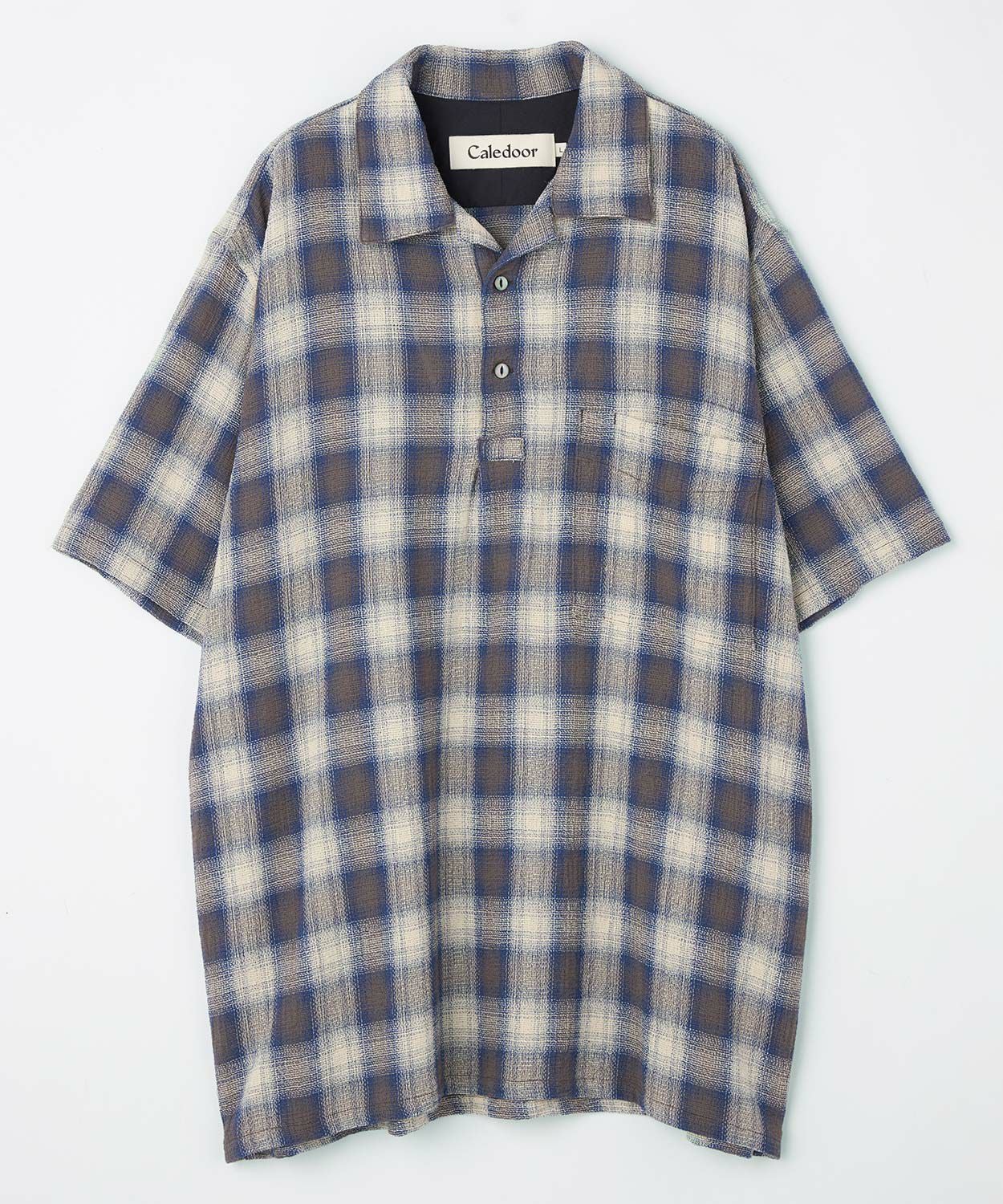 パナマクロスプルオーバーチェックシャツ(MEN) 全2色 | BRITISH MADE