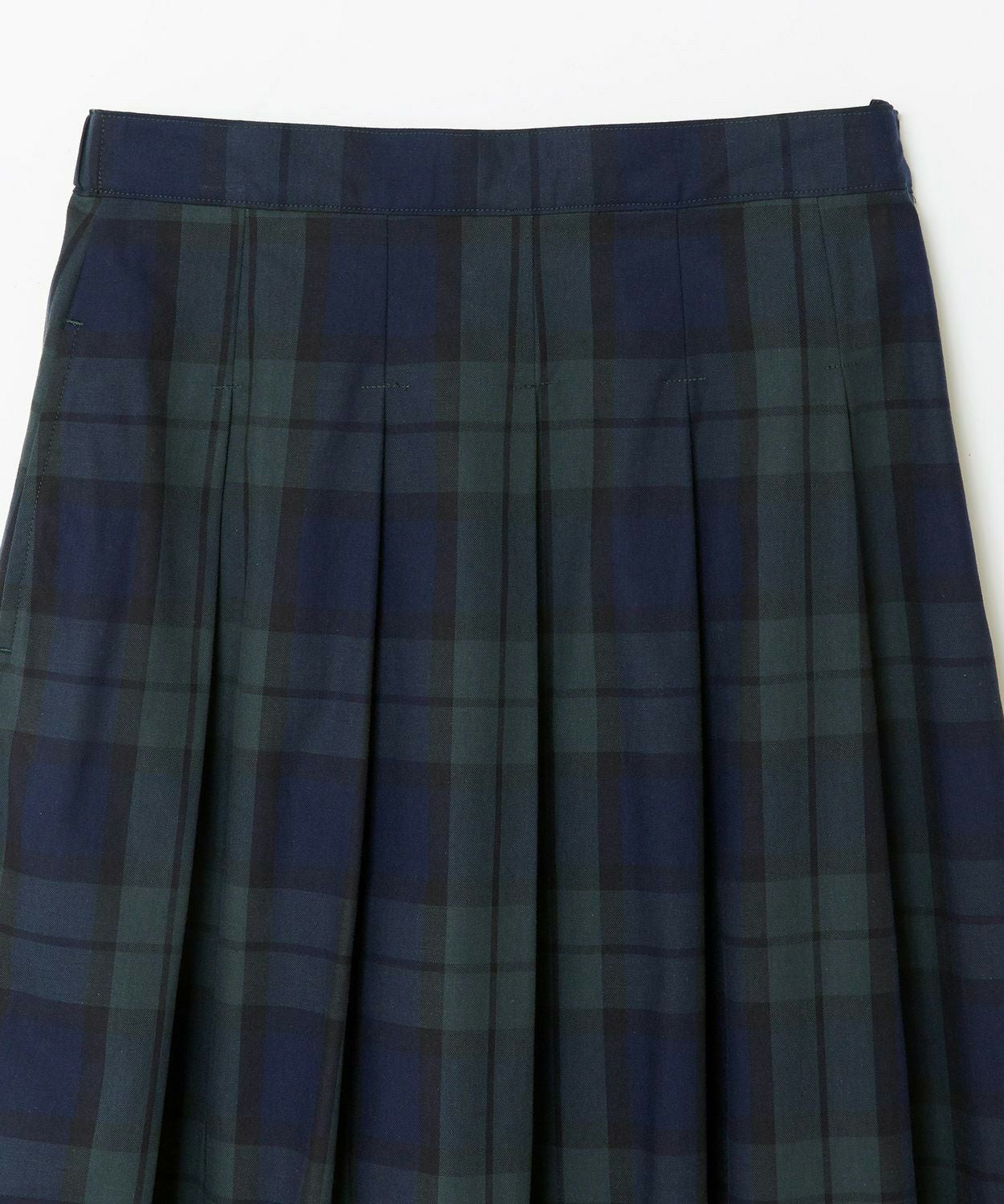 ソフトプリーツチェックスカート(WOMEN) 全4色 | BRITISH MADE