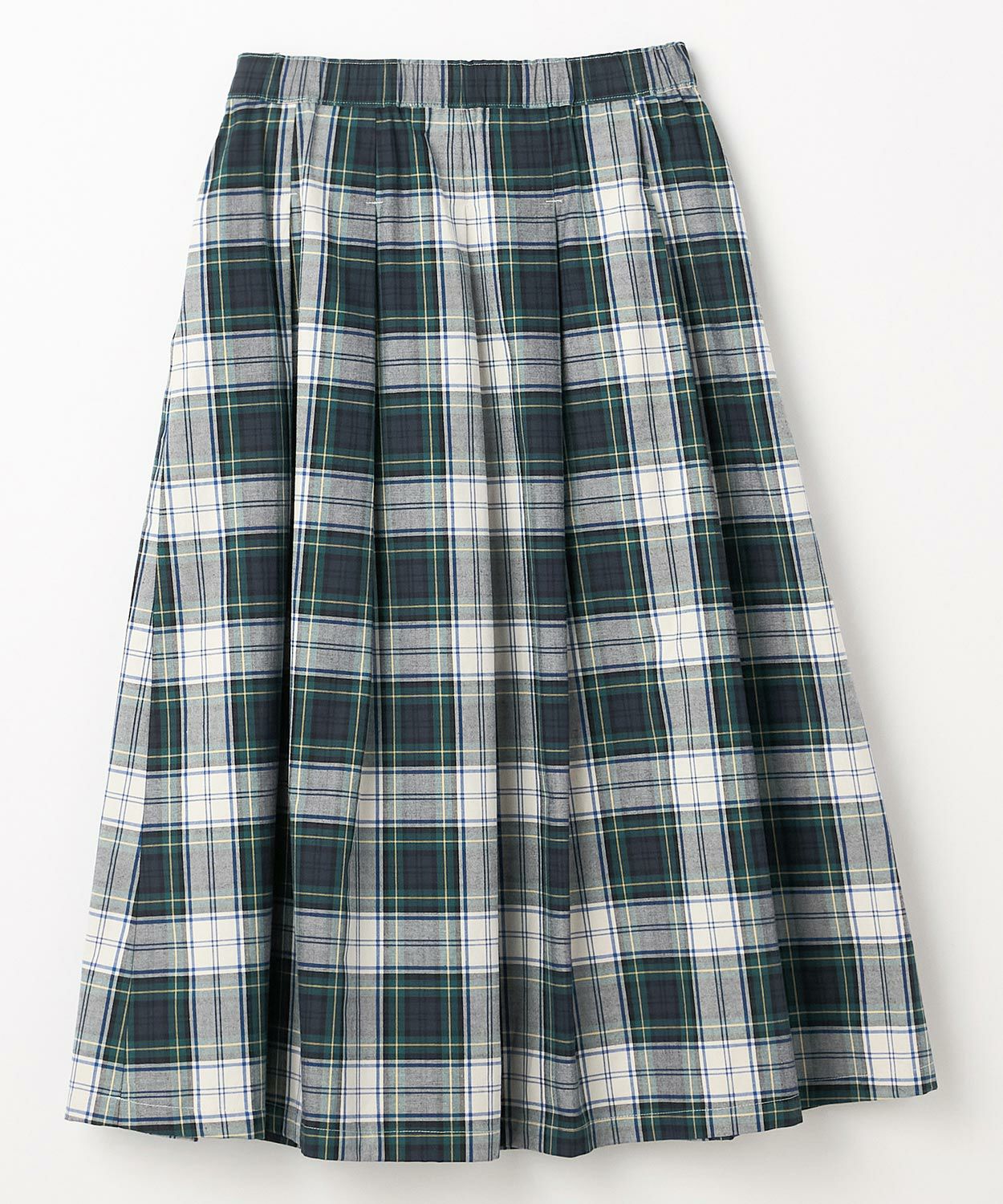 ソフトプリーツチェックスカート(WOMEN) 全3色 | BRITISH MADE
