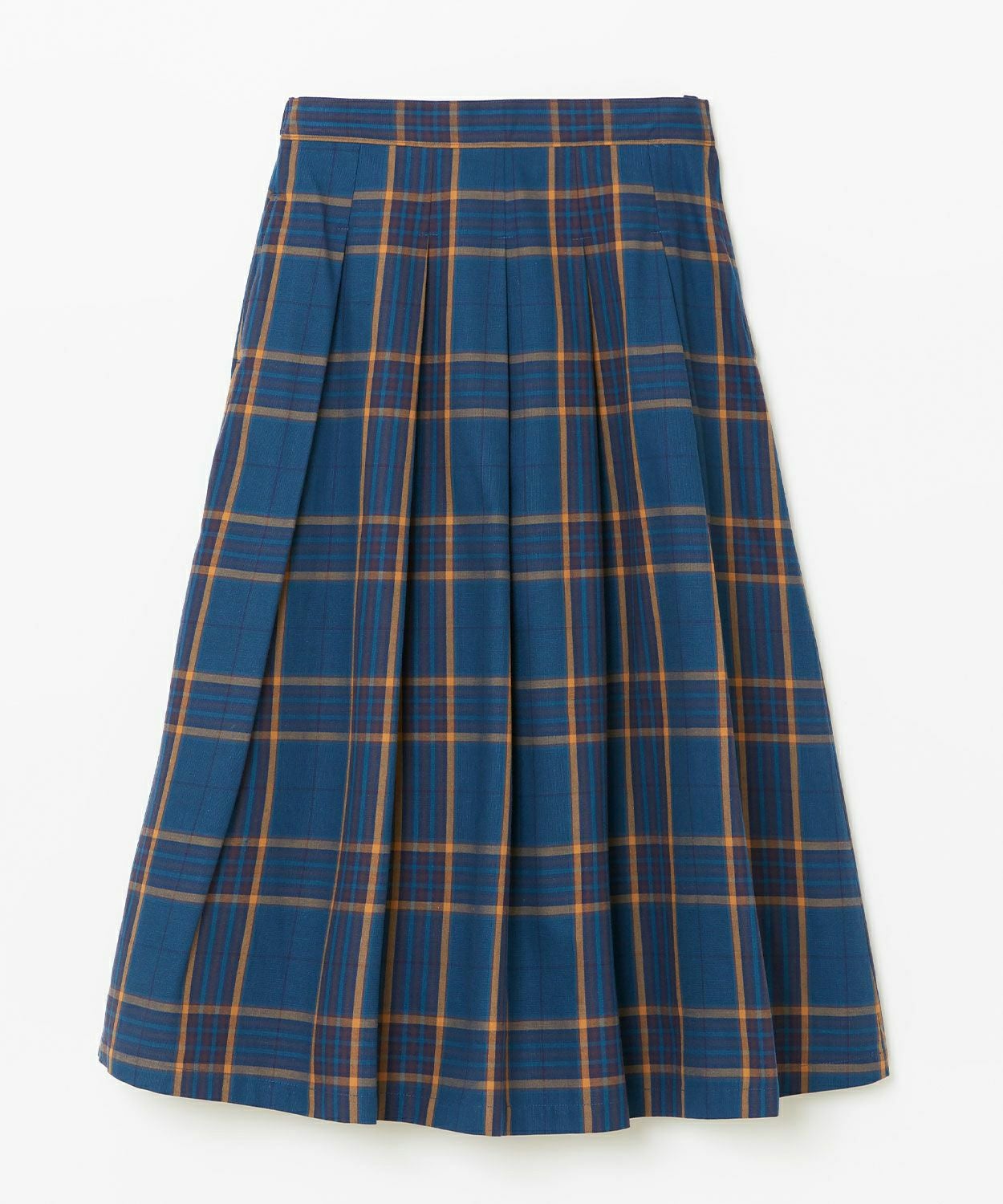 ソフトプリーツチェックスカート(WOMEN) 全3色 | BRITISH MADE