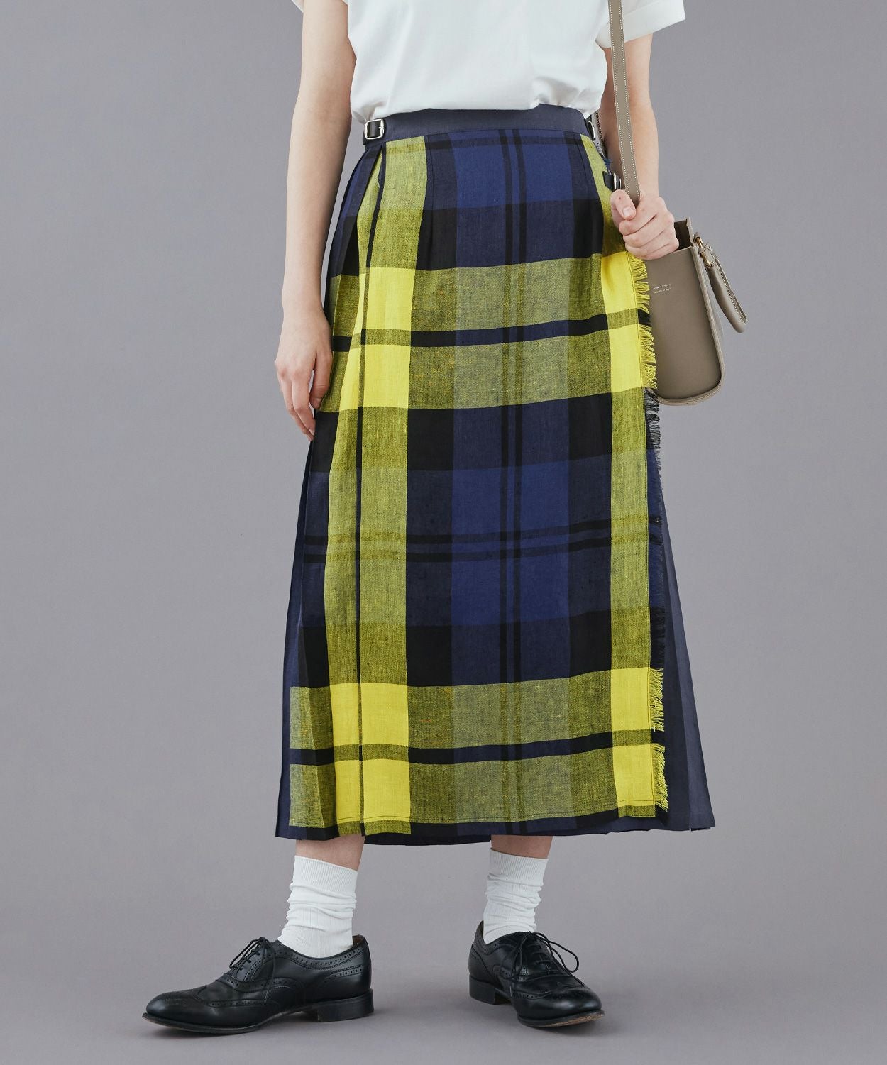 別注]macalastair × O'NEIL OF DUBLIN ロングキルトスカート(WOMEN) 全
