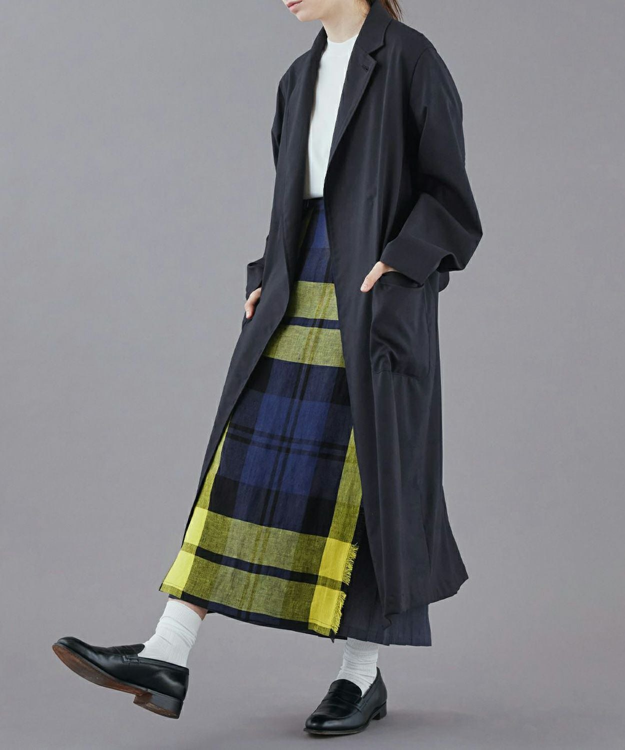 別注]macalastair × O'NEIL OF DUBLIN ロングキルトスカート(WOMEN) 全
