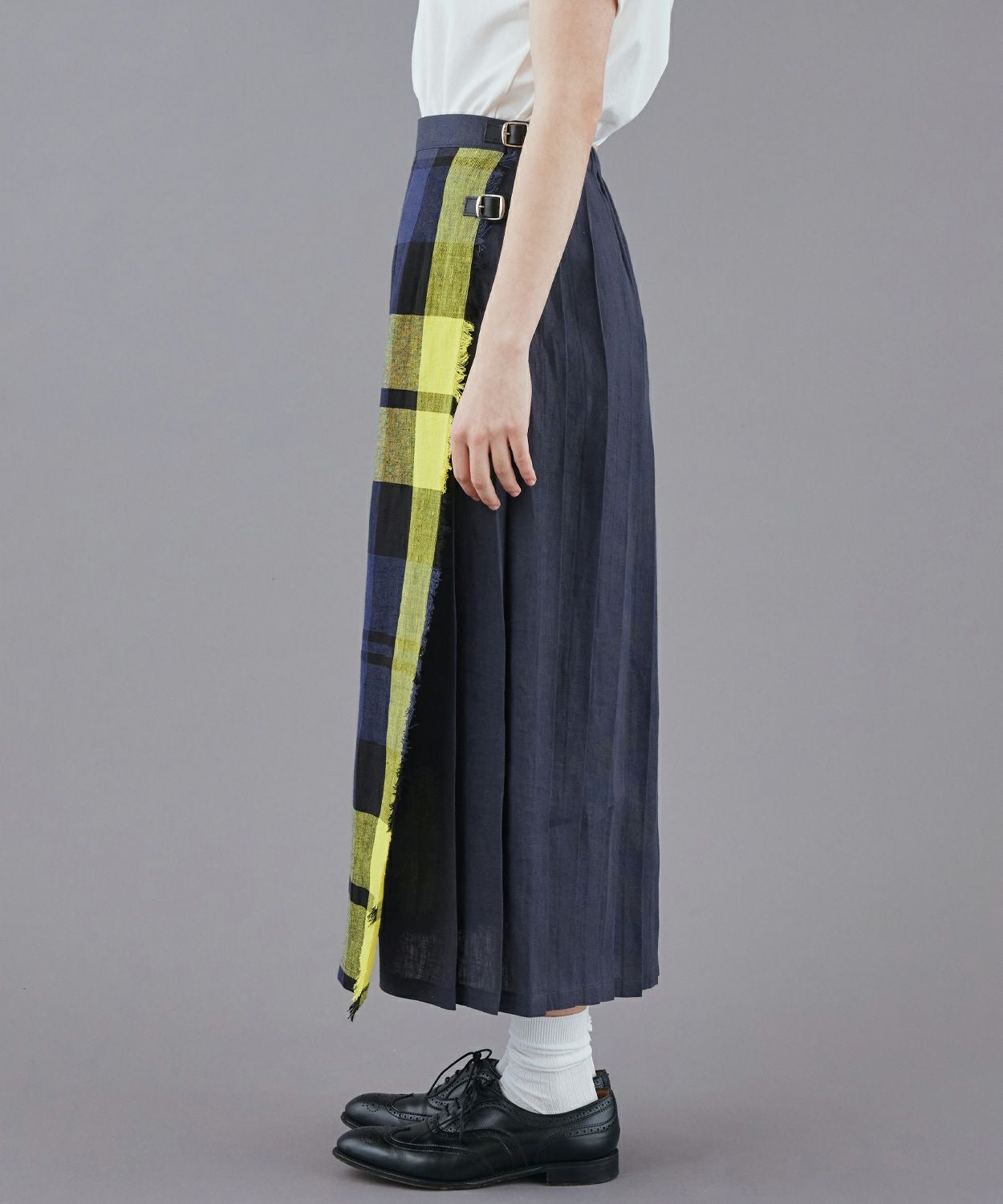別注]macalastair × O'NEIL OF DUBLIN ロングキルトスカート(WOMEN) 全