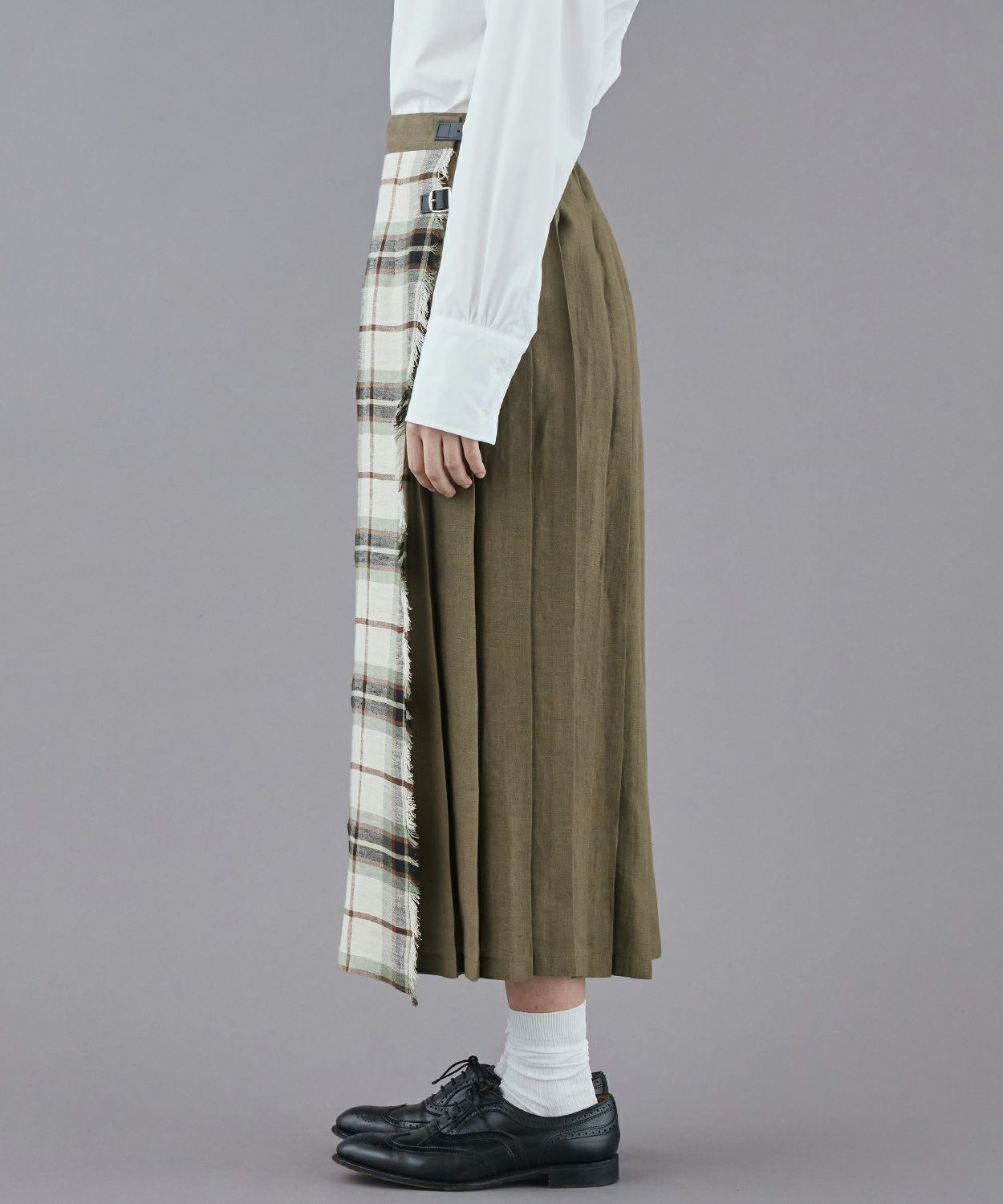 別注]macalastair × O'NEIL OF DUBLIN ロングキルトスカート(WOMEN) 全
