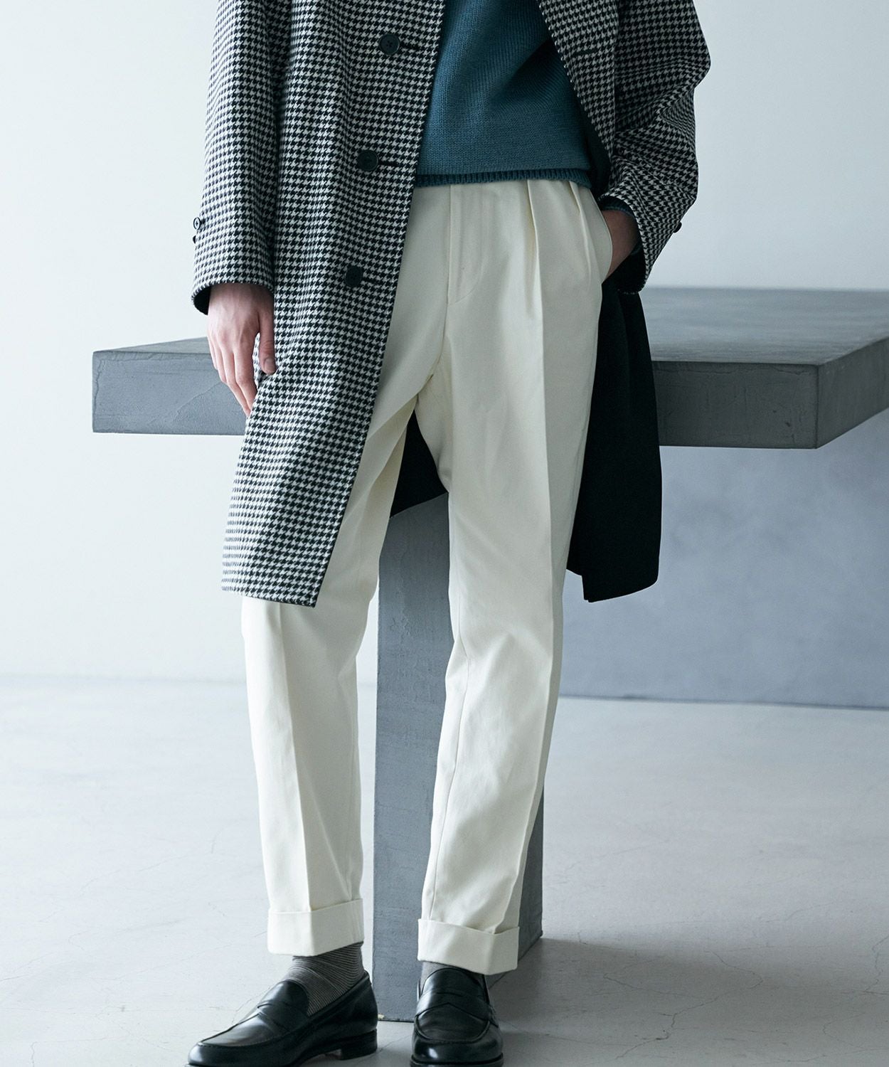 オフィサーパンツ/ポーツマス(コットンドリル)(MEN) 全5色 | BRITISH MADE