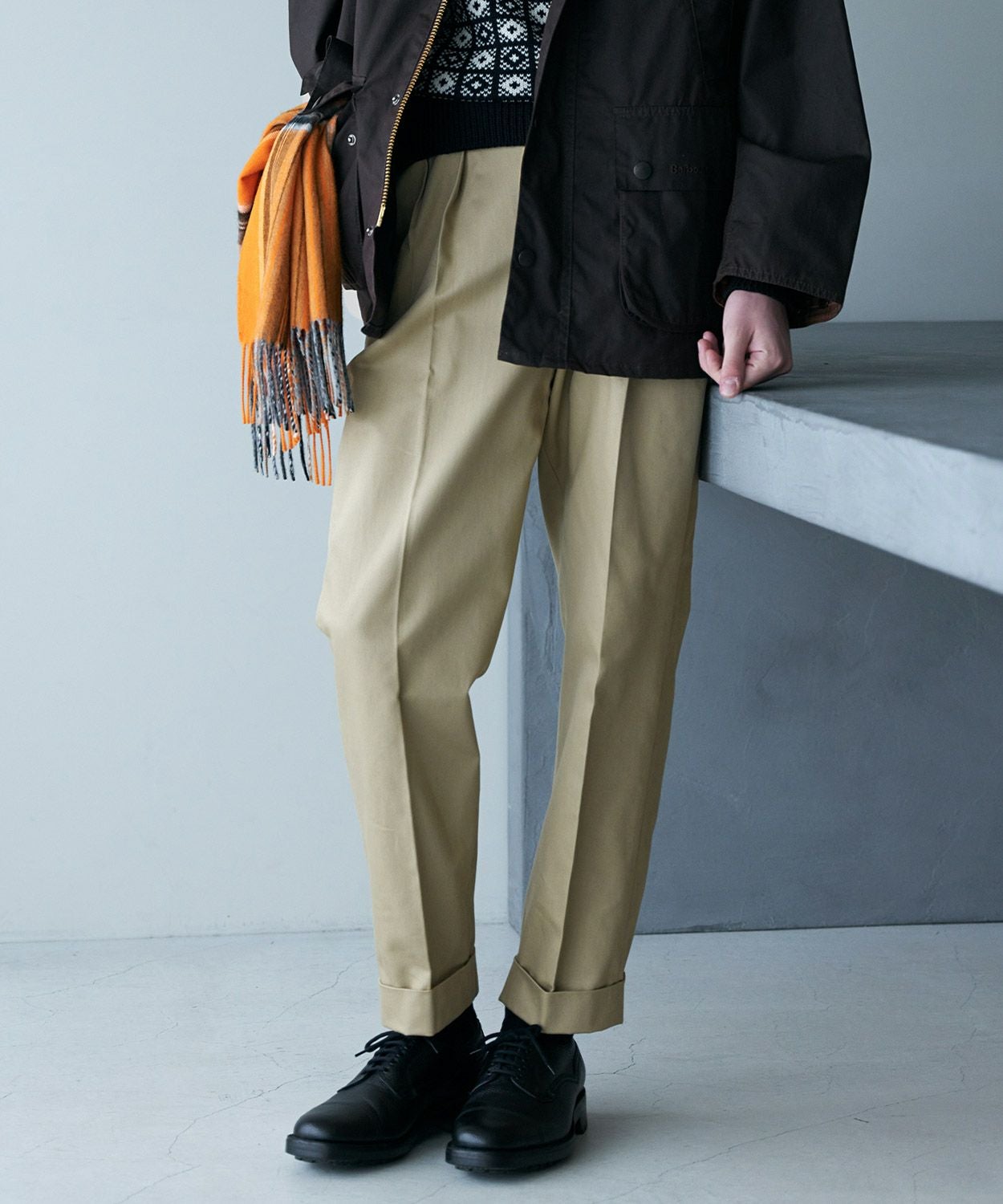 オフィサーパンツ/ポーツマス(コットンドリル)(MEN) 全5色 | BRITISH MADE