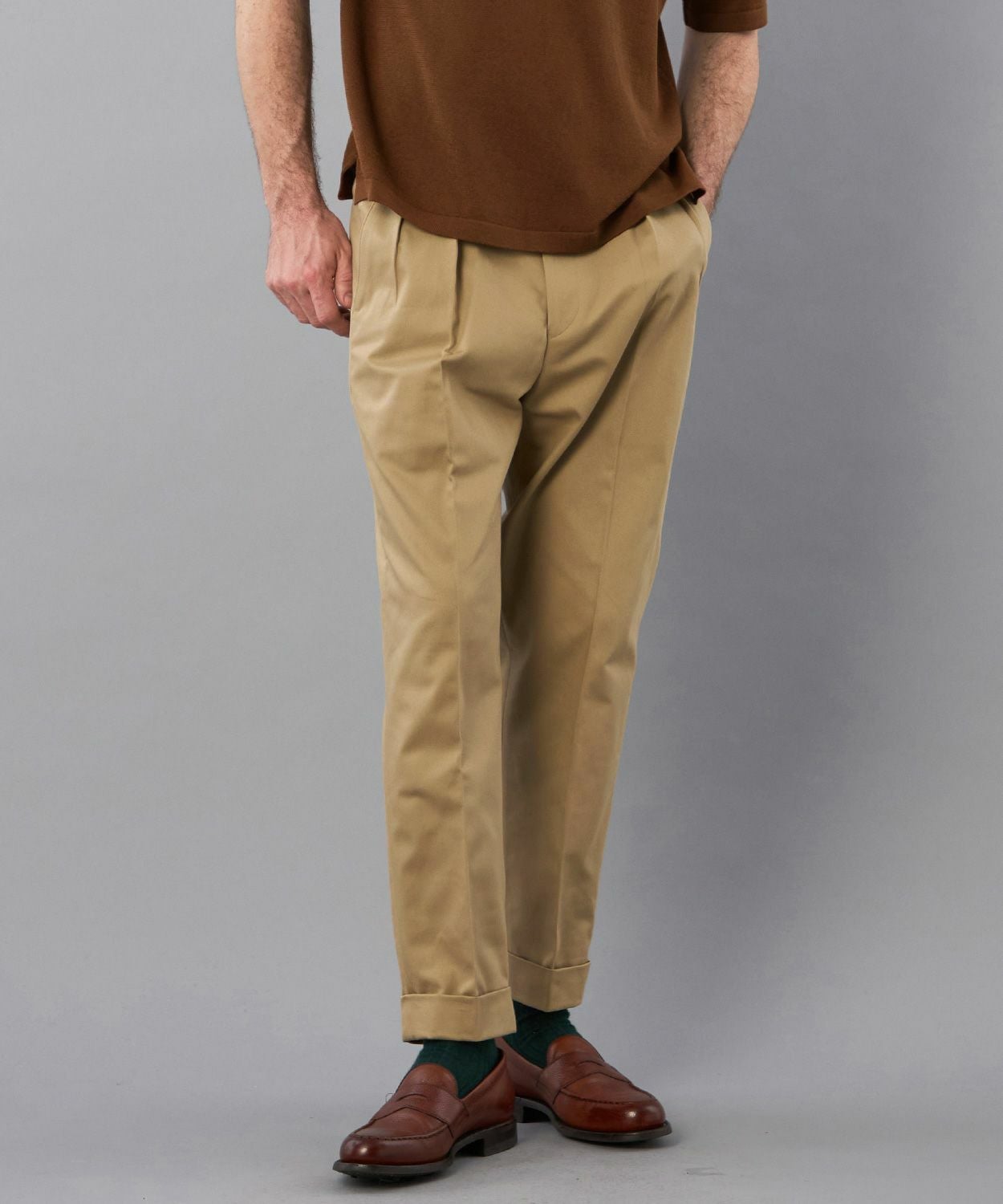 オフィサーパンツ/ポーツマス(コットンドリル)(MEN) 全5色 | BRITISH MADE