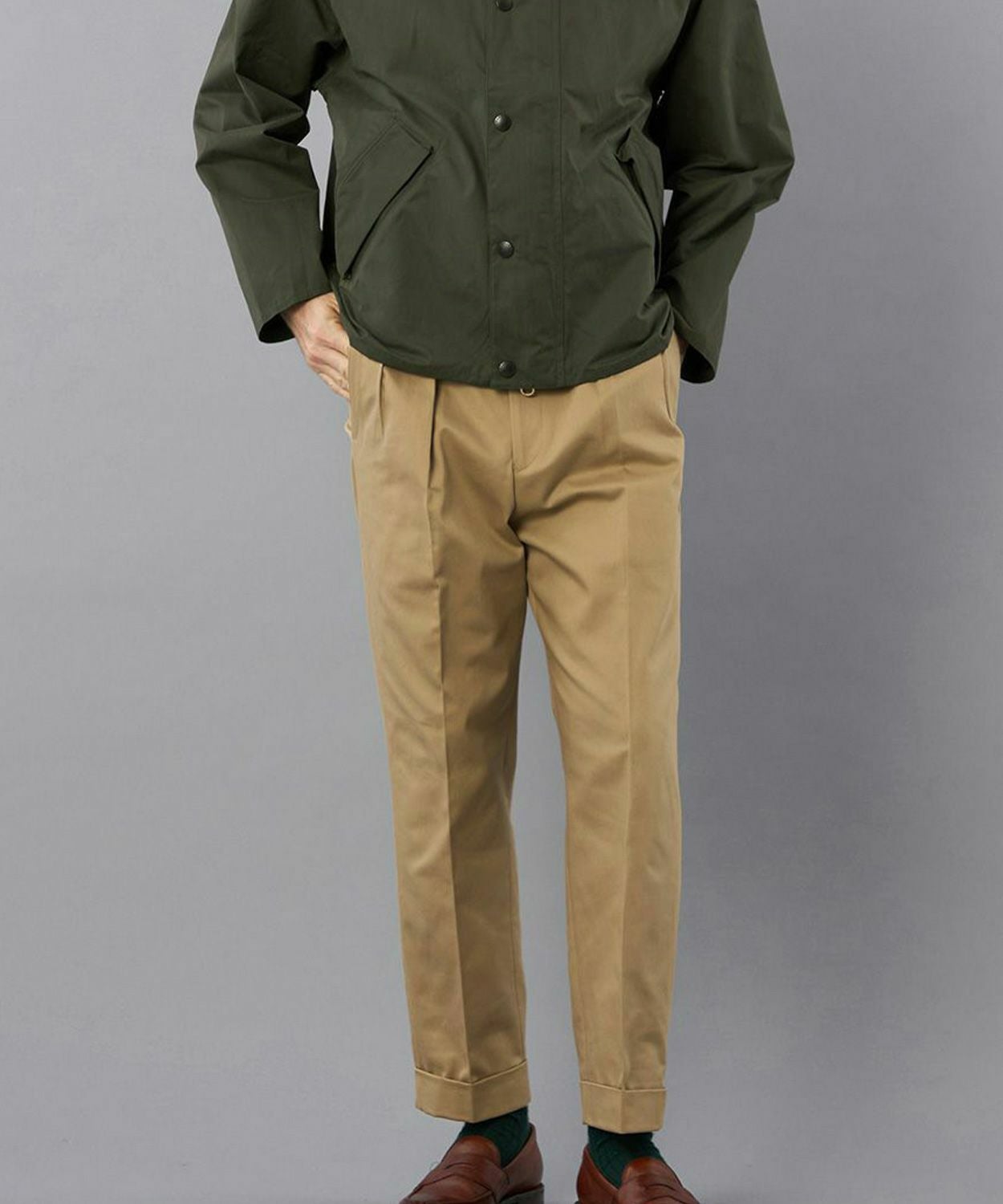 オフィサーパンツ/ポーツマス(コットンドリル)(MEN) 全5色 | BRITISH MADE