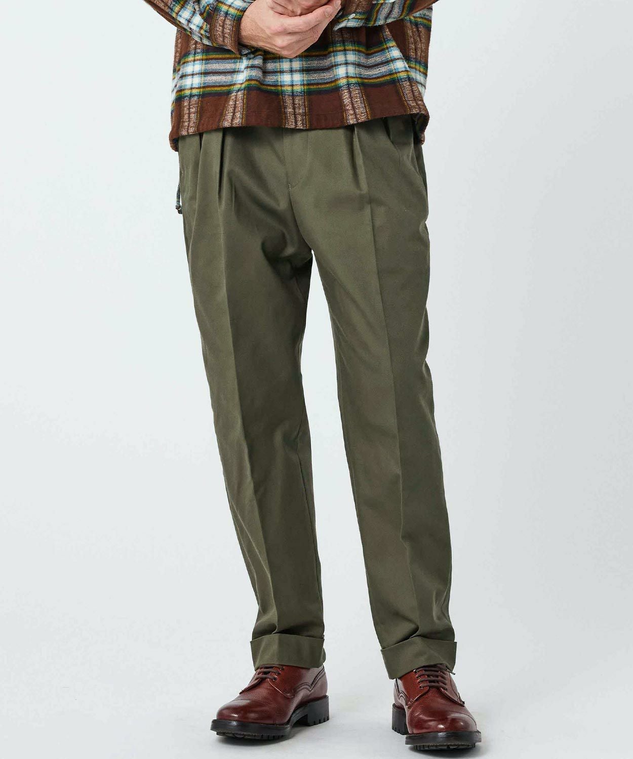 オフィサーパンツ/ポーツマス(コットンドリル)(MEN) 全5色 | BRITISH MADE