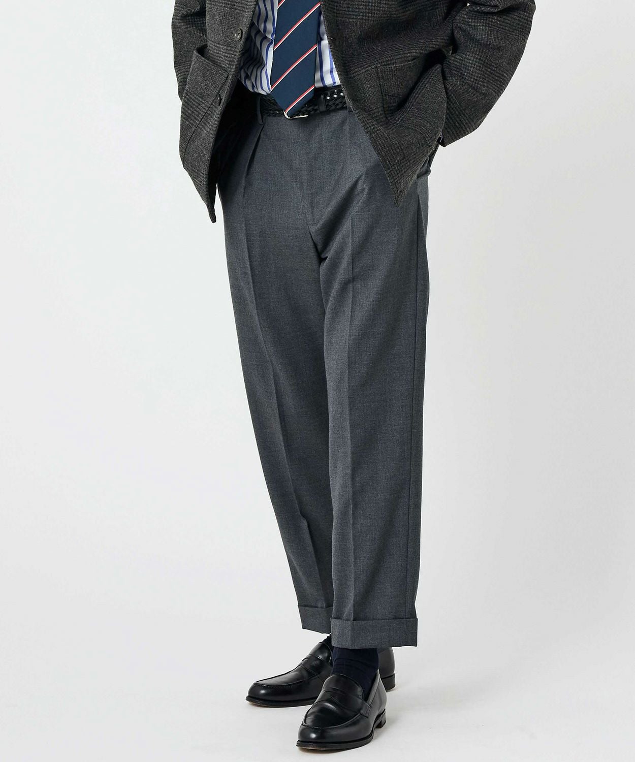 オフィサーパンツ/ポーツマス(ベルトループ付き)(MEN) 全1色 | BRITISH