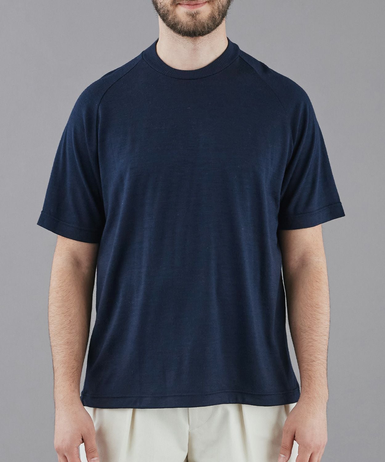 ウールTシャツ/ソワービー(MEN) 全3色 | BRITISH MADE