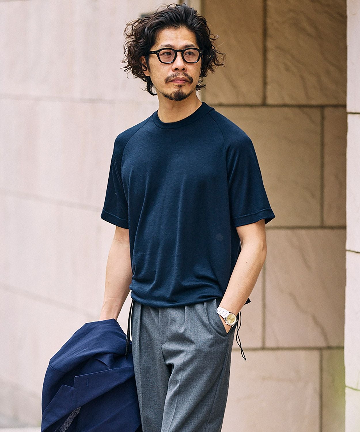 ウールTシャツ/ソワービー(MEN) 全3色 | BRITISH MADE