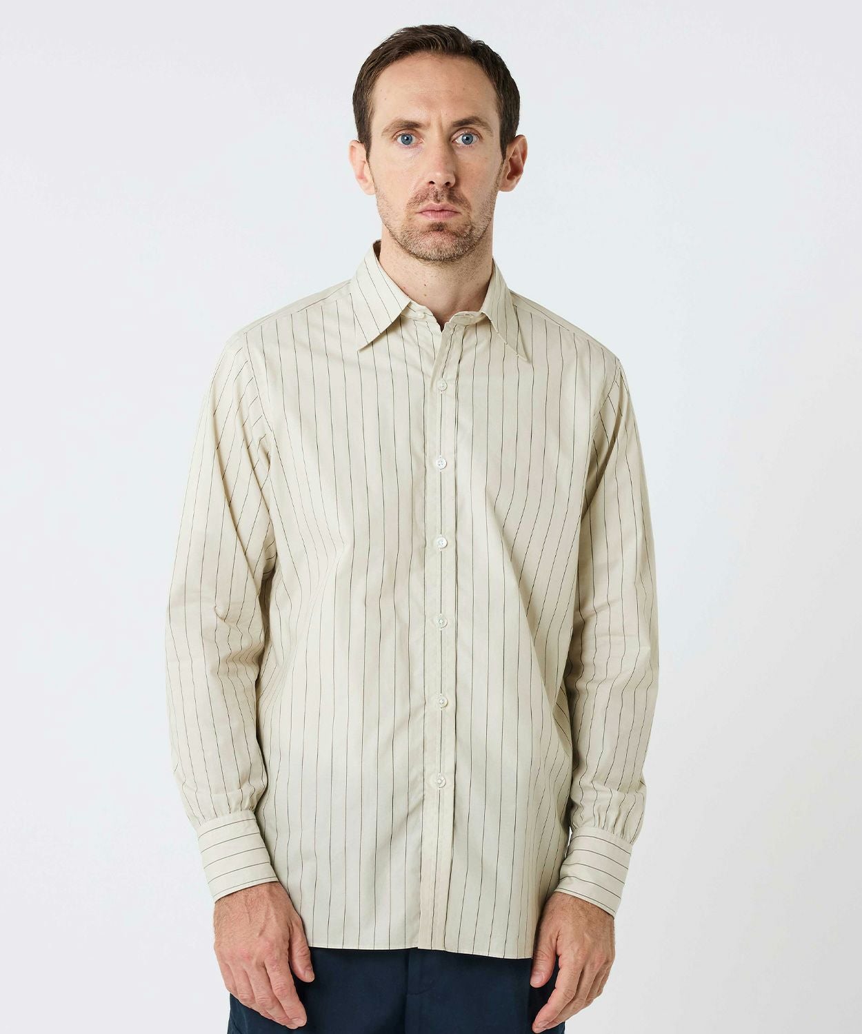 ドレスシャツ/ロンドン(タイプライター)(MEN) 全2色 | BRITISH MADE
