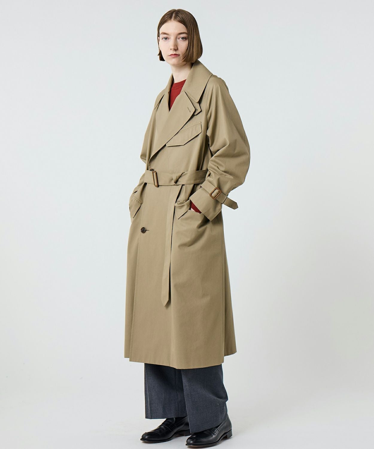 モーターサイクルコート(コンパクトギャバ)(UNISEX) 全3色 | BRITISH MADE