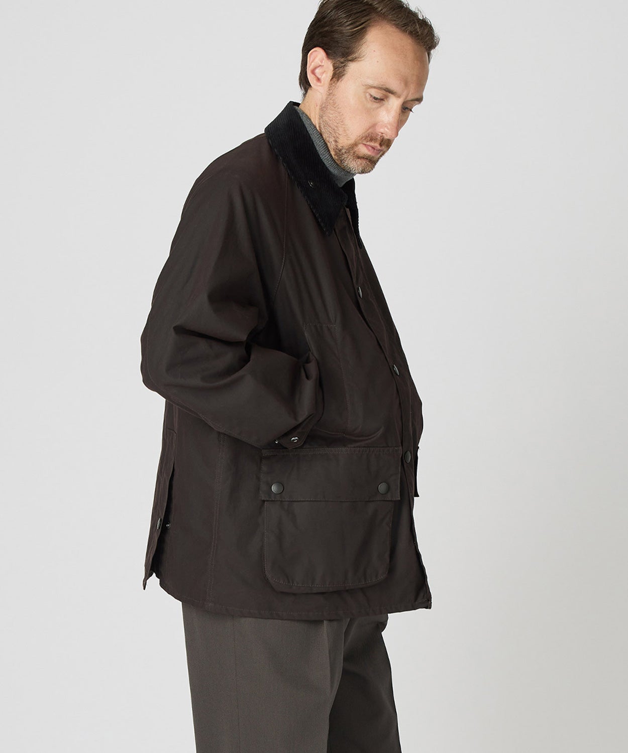 別注]オーバーサイズ ビデイル(ワックスド コットン)(UNISEX) 全1色