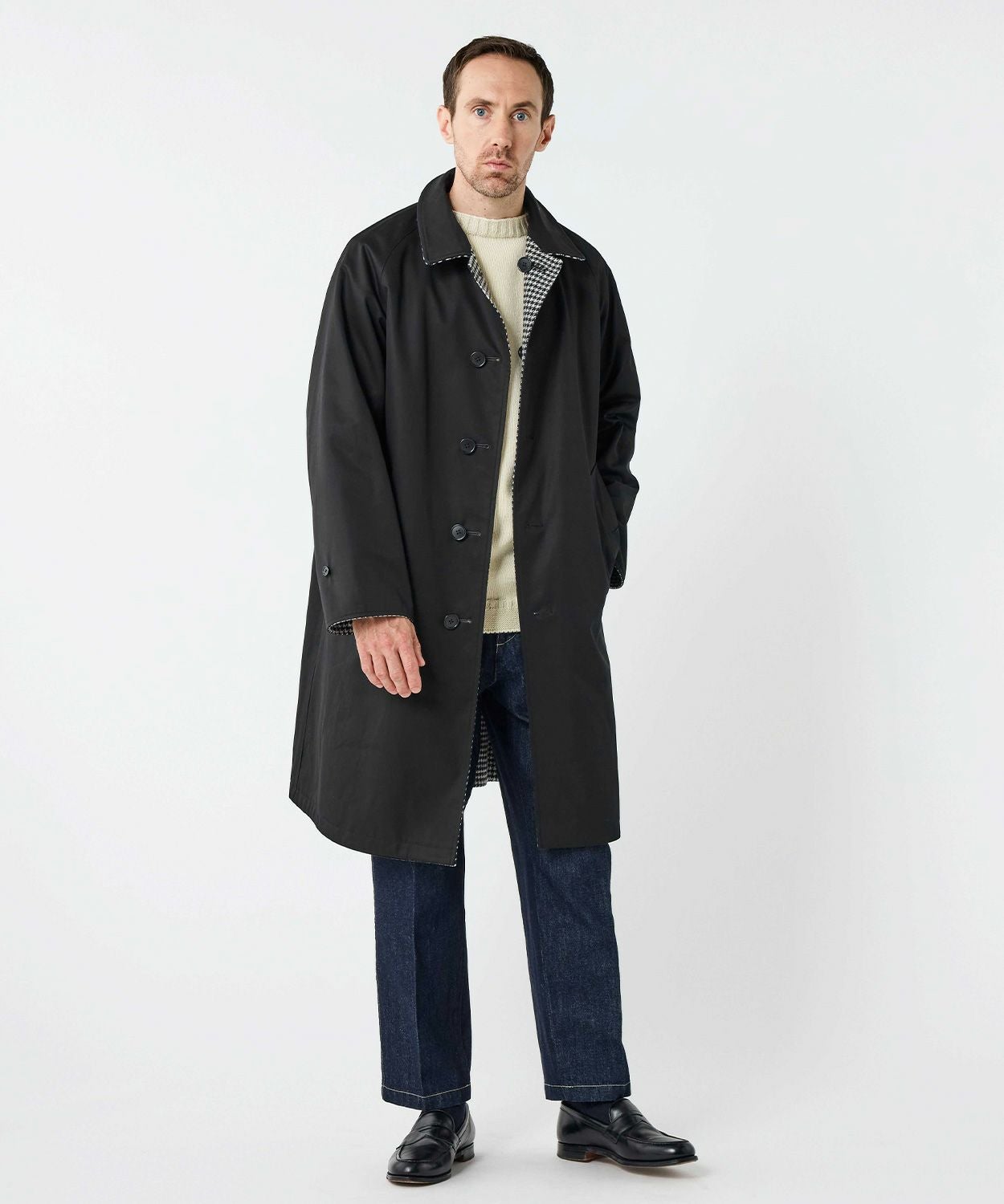 リバーシブルコート/デボン(ウール/コットン)(MEN) 全2色 | BRITISH MADE