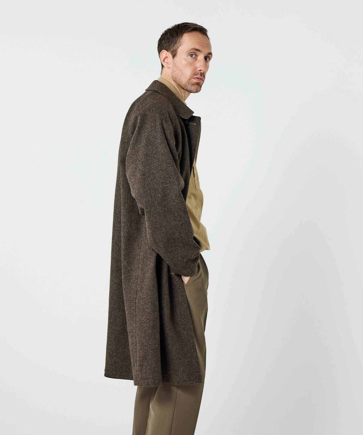 リバーシブルコート/デボン(ウール/コットン)(MEN) 全2色 | BRITISH MADE