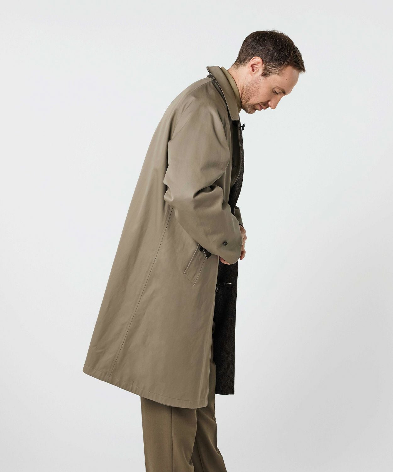 リバーシブルコート/デボン(ウール/コットン)(MEN) 全2色 | BRITISH MADE