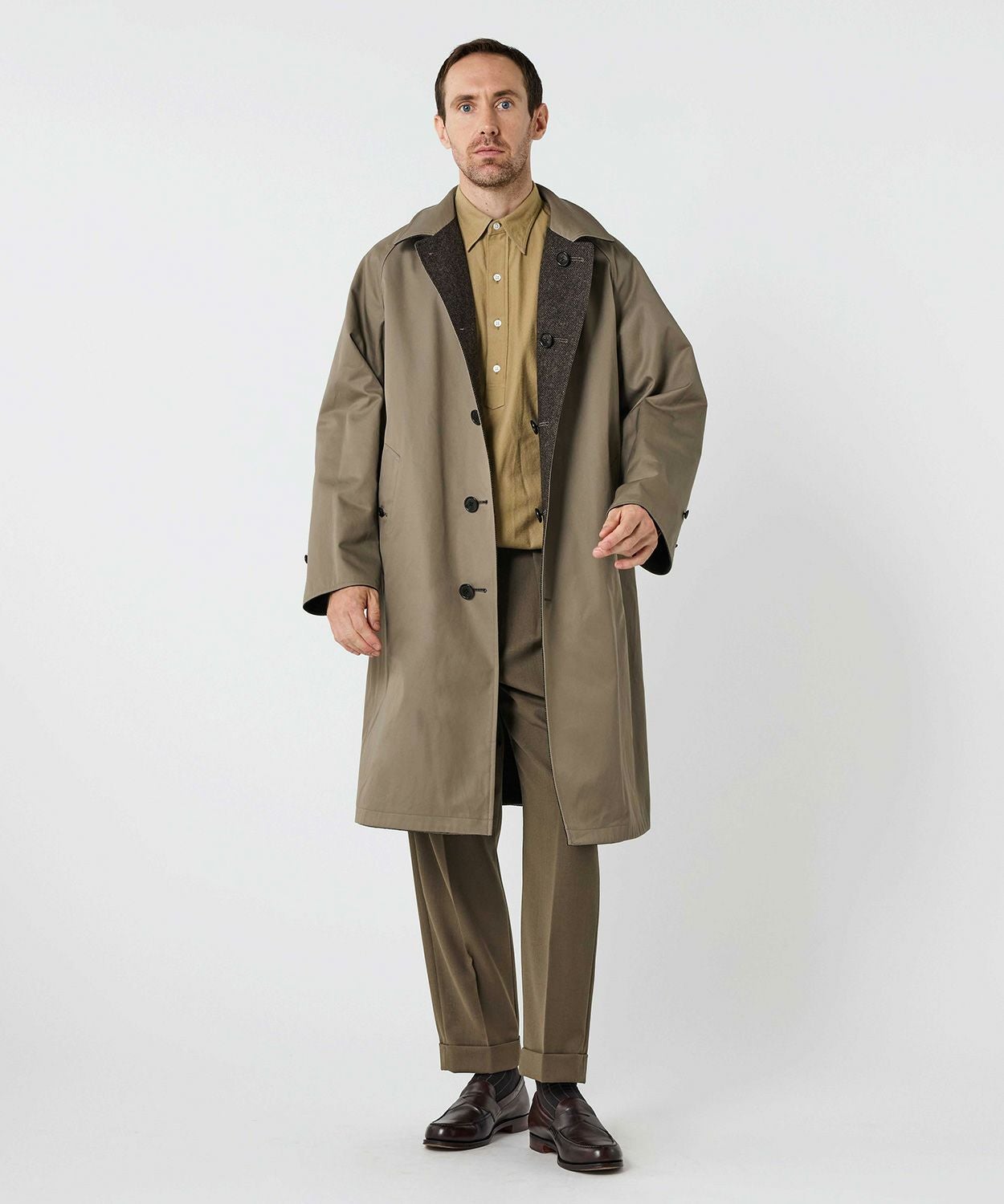 リバーシブルコート/デボン(ウール/コットン)(MEN) 全2色 | BRITISH MADE