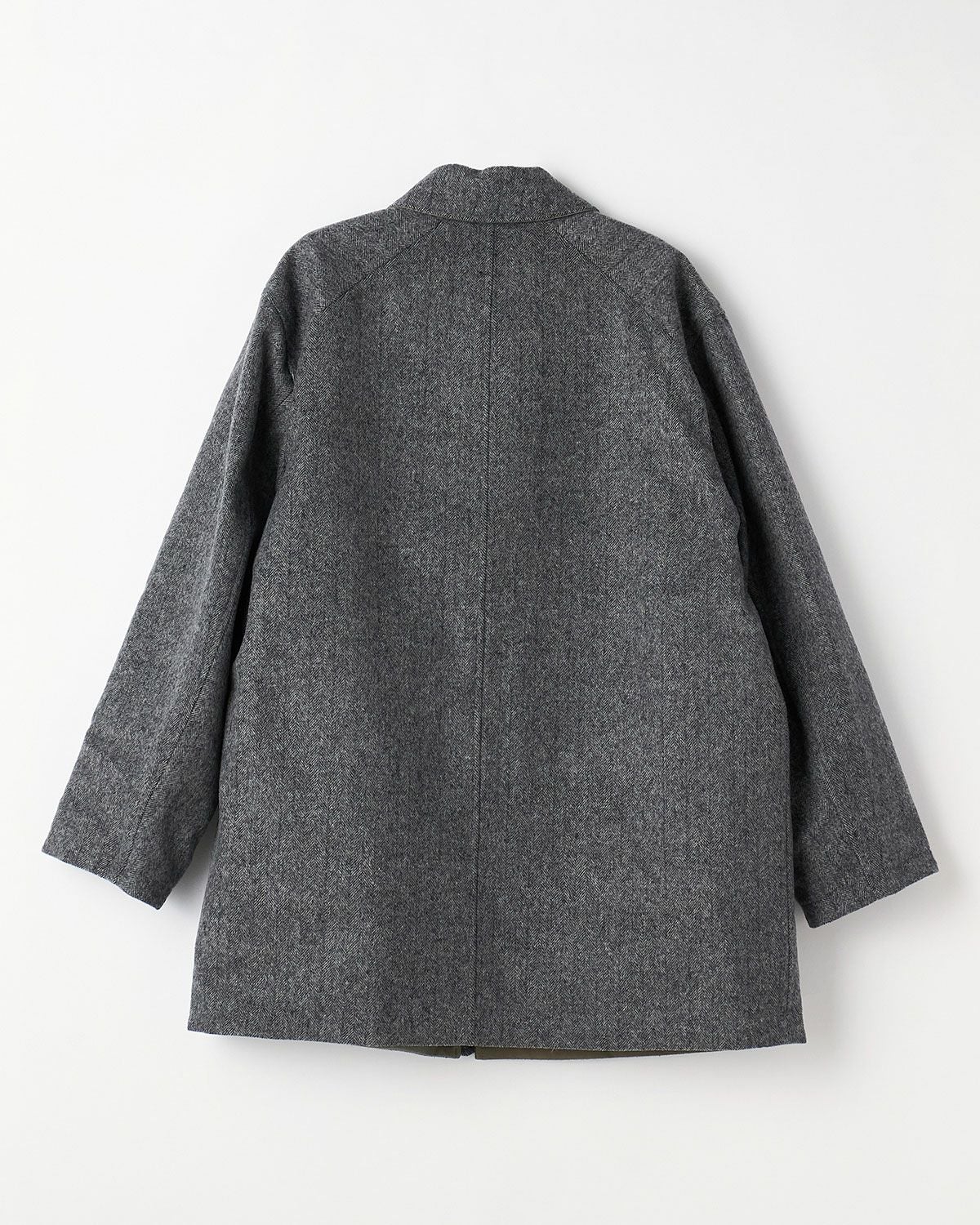 ビーバーヘリンボーンリバーシブルコート(MEN) 全2色 | BRITISH MADE