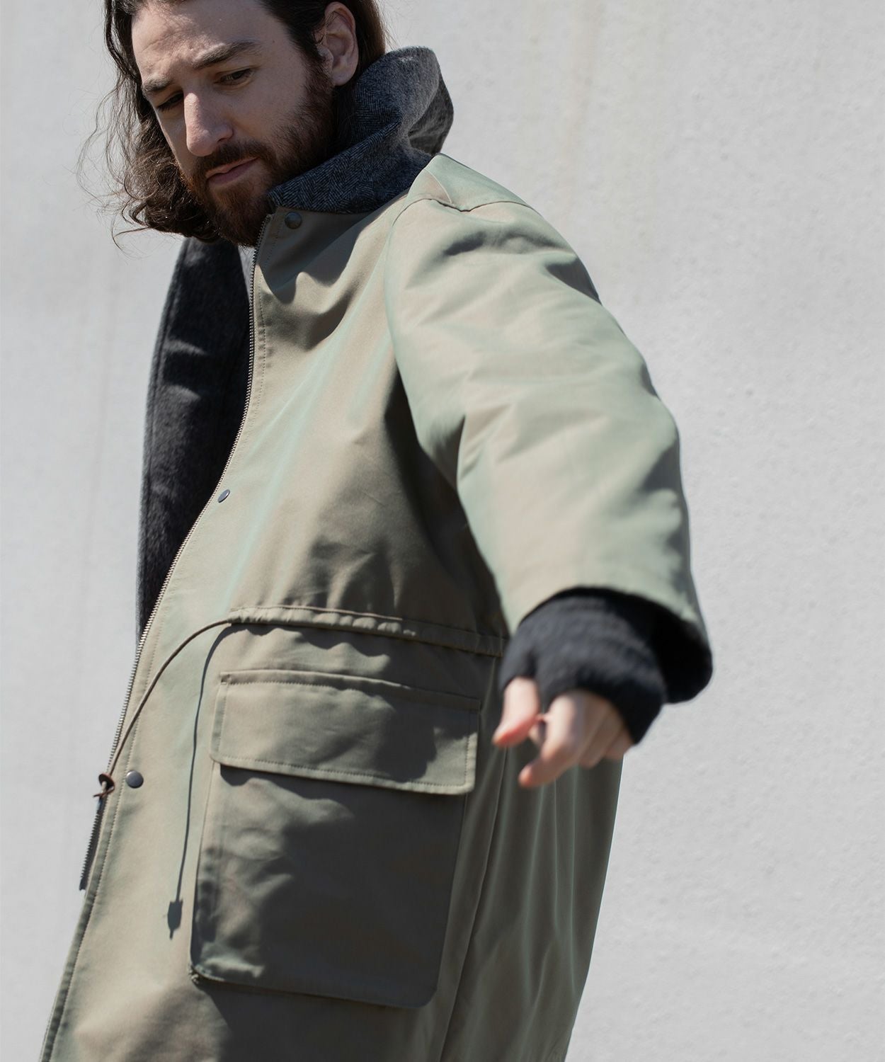 ビーバーヘリンボーンリバーシブルコート(MEN) 全2色 | BRITISH MADE ビーバーヘリンボーンリバーシブルコート(MEN) 全2色 | BRITISH MADE