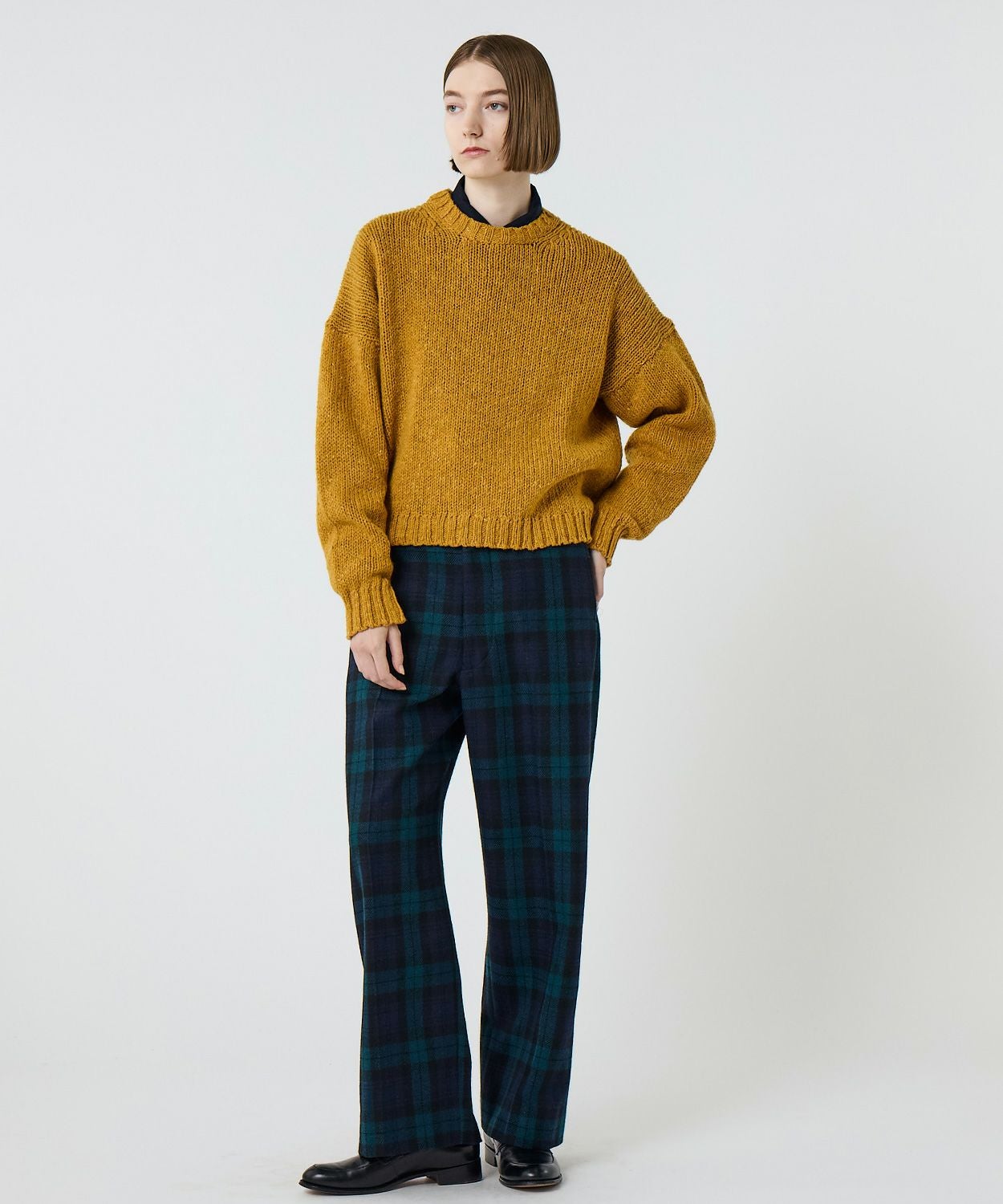 セレモニーパンツ(ウールチェック)(WOMEN) 全1色 | BRITISH MADE