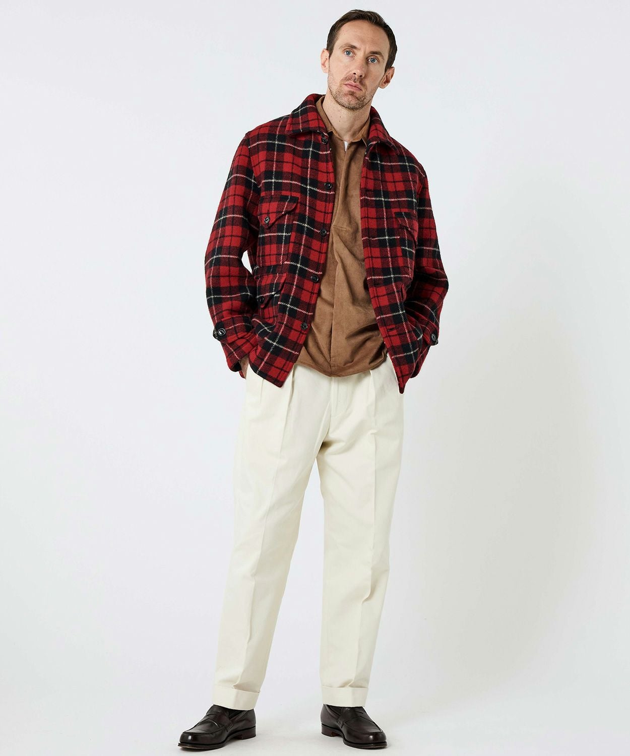 ハンティングジャケット/ドーバー(ウール)(MEN) 全2色 | BRITISH MADE