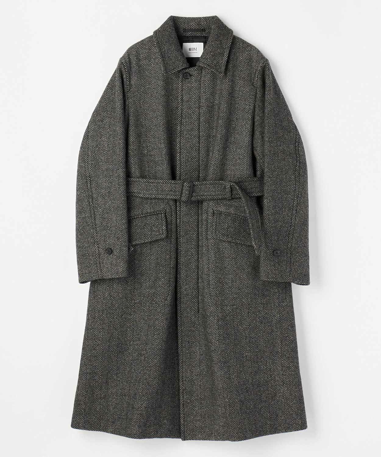 オフィサーコート(ウールヘリンボーン)(WOMEN) 全1色 | BRITISH MADE