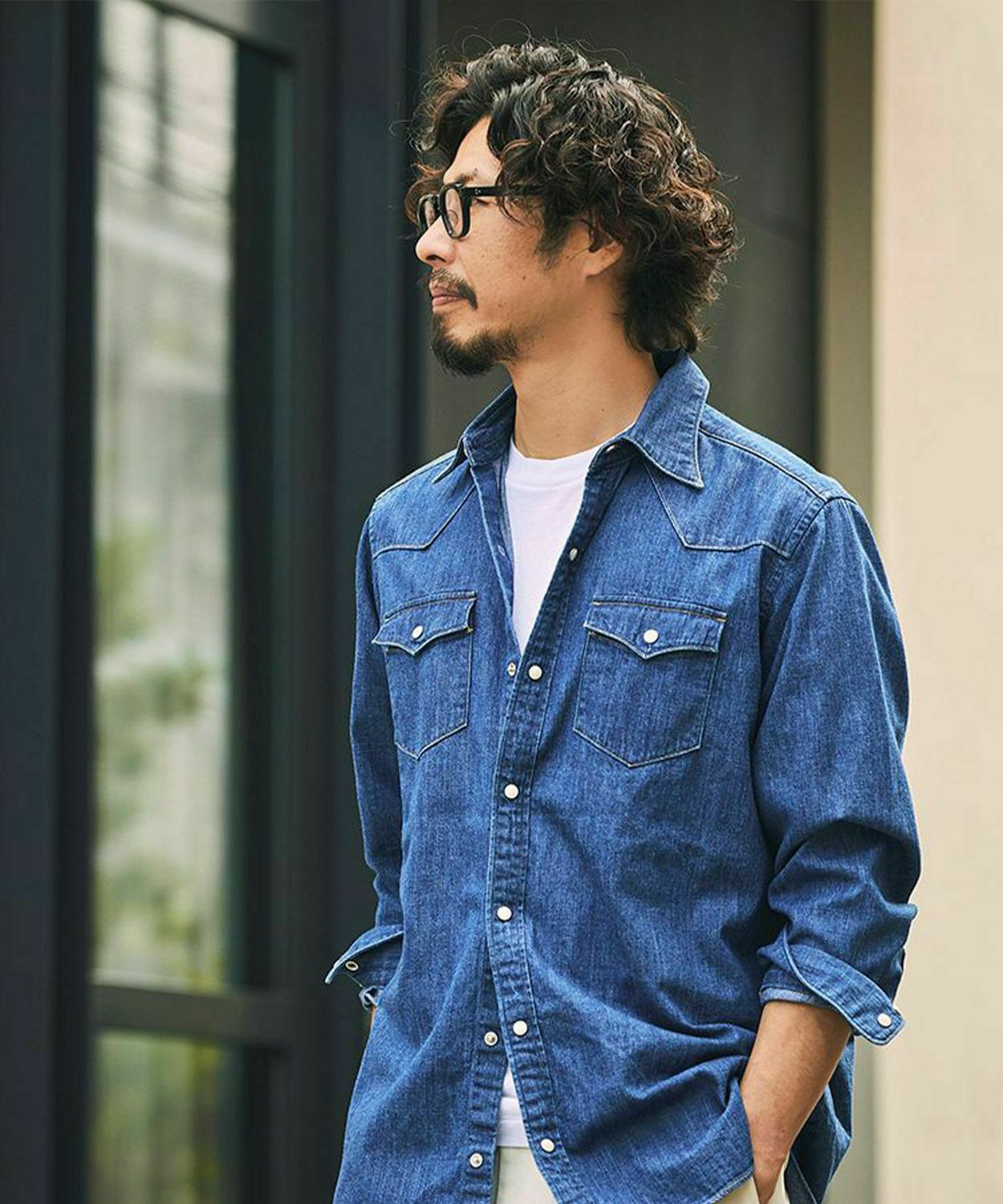 デニムシャツ/リバプール(MEN) 全2色 | BRITISH MADE