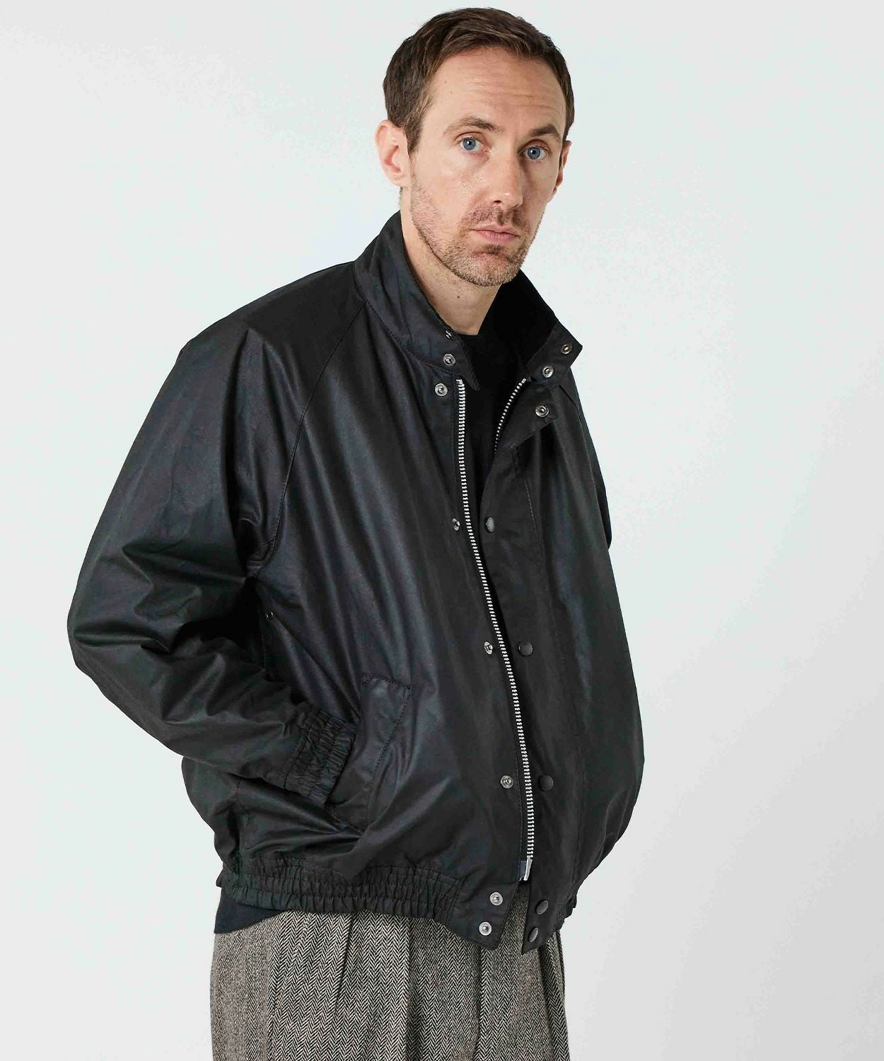 トランスポートブルゾン(ワックスド コットン)(UNISEX) 全2色