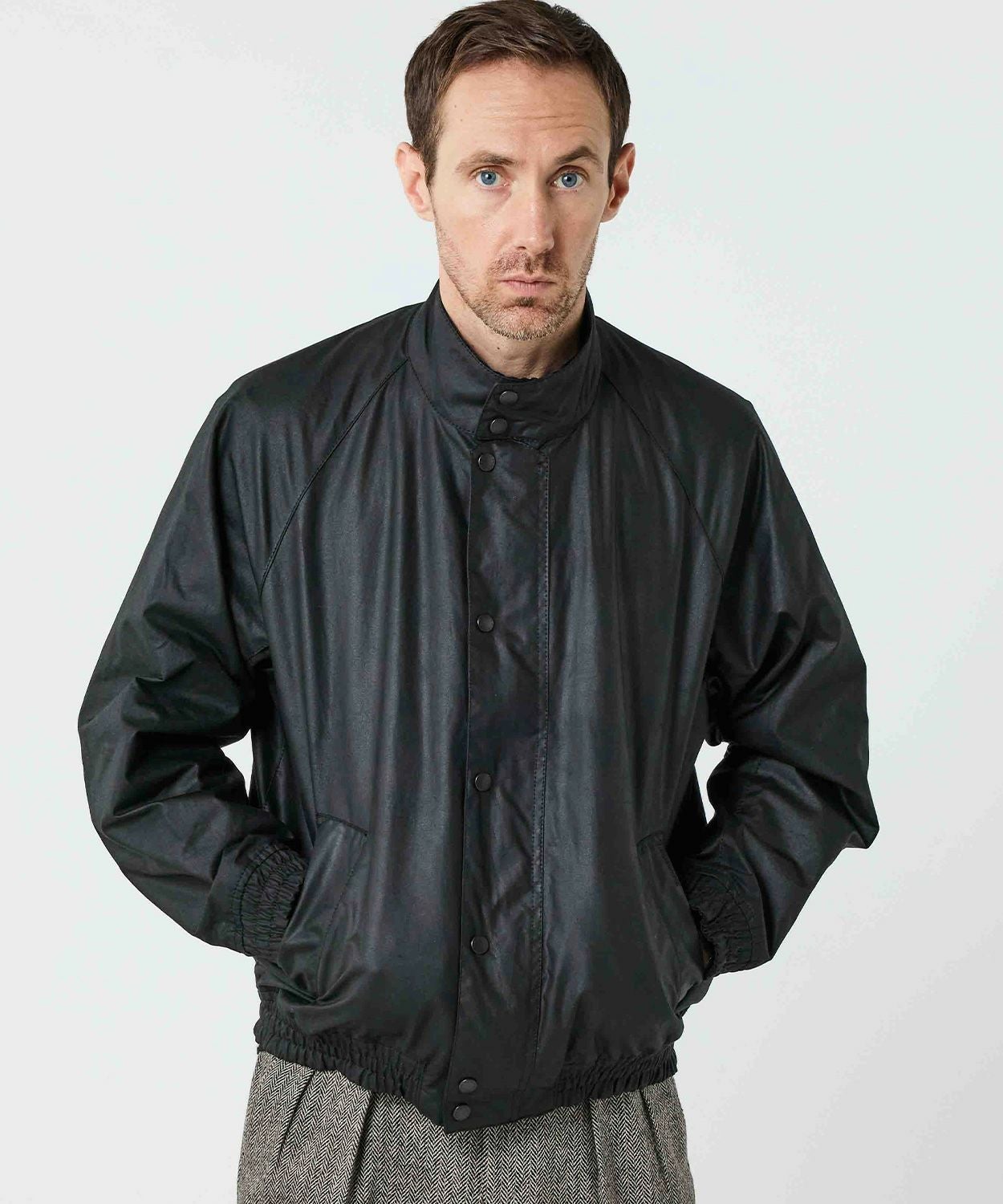 トランスポートブルゾン(ワックスド コットン)(UNISEX) 全2色