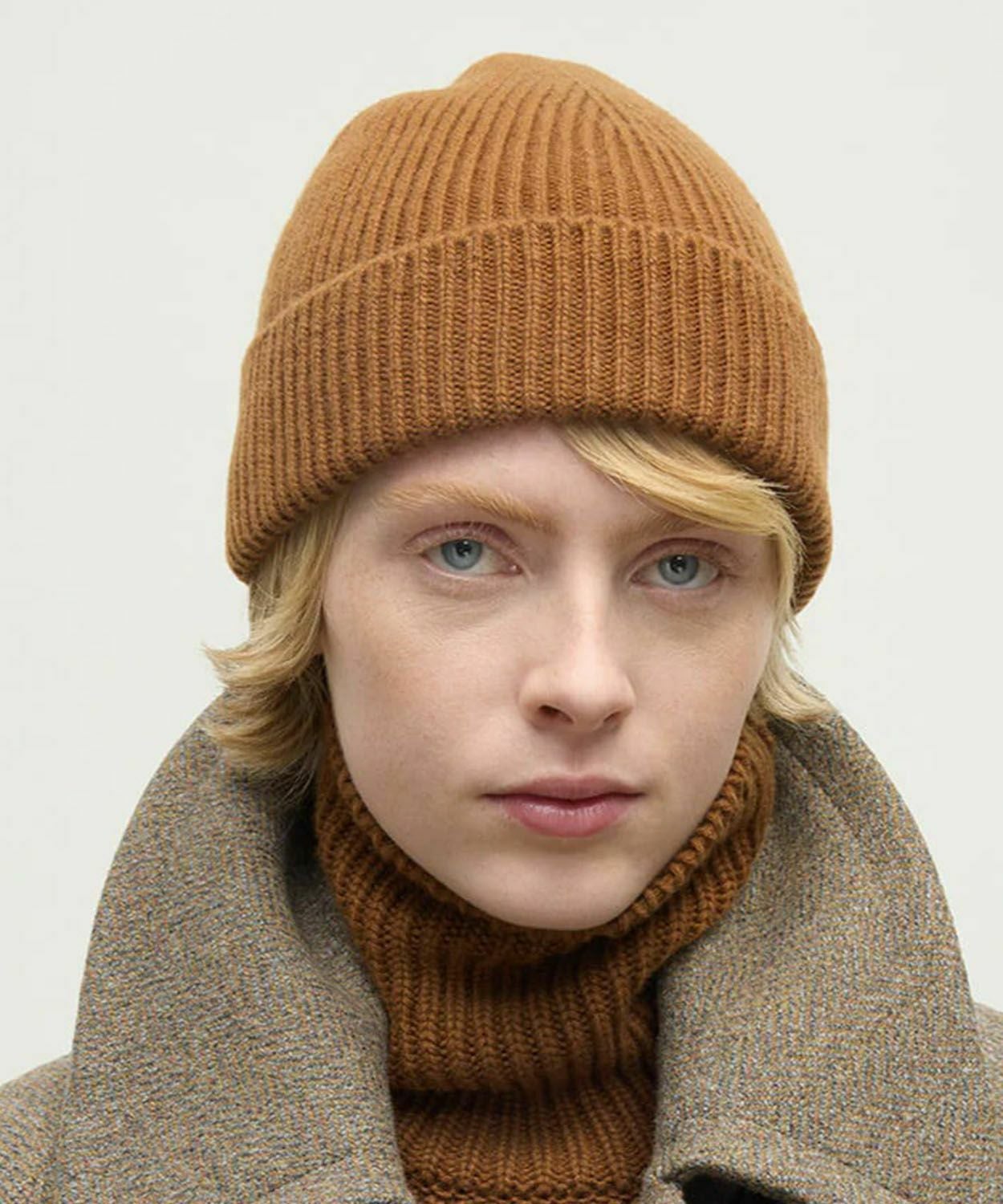 ジョンストンズ カシミヤ リブニットキャップJohnstons of Elgin リブニットキャップ(カシミヤ) 全3色 | BRITISH MADE