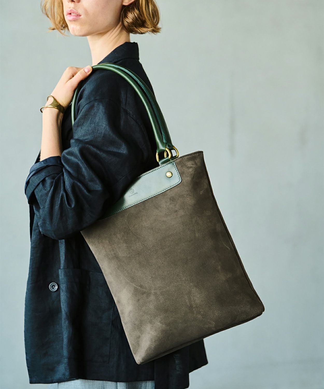 トートバッグ(スエード)(グレイスコレクション) 全2色 | BRITISH MADE