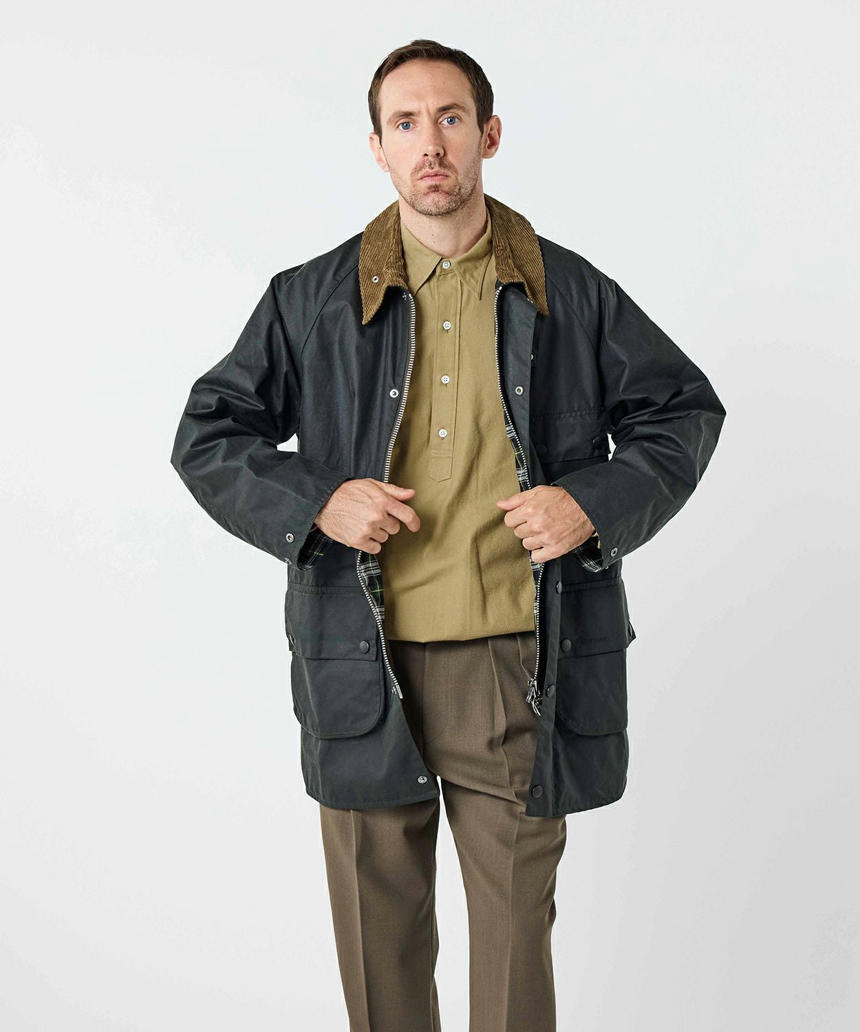 バブアーbarbourSOLWAYソルウェイウールコート Barbour/バブアー Solway Trench Wax Coat [アウター]｜MAPS 通販