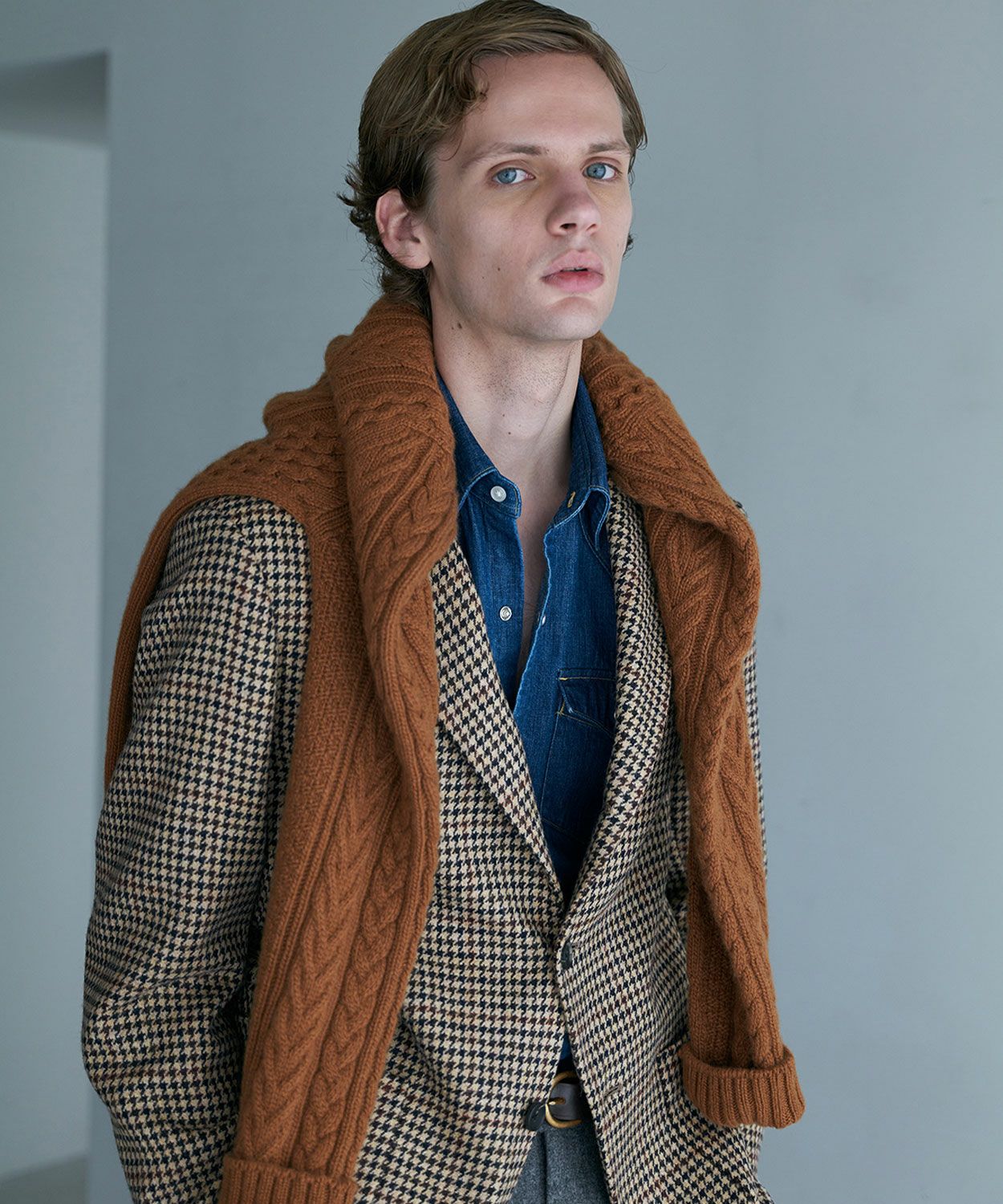 シングルジャケット/テムズ(ツイード)(MEN) 全1色 | BRITISH MADE