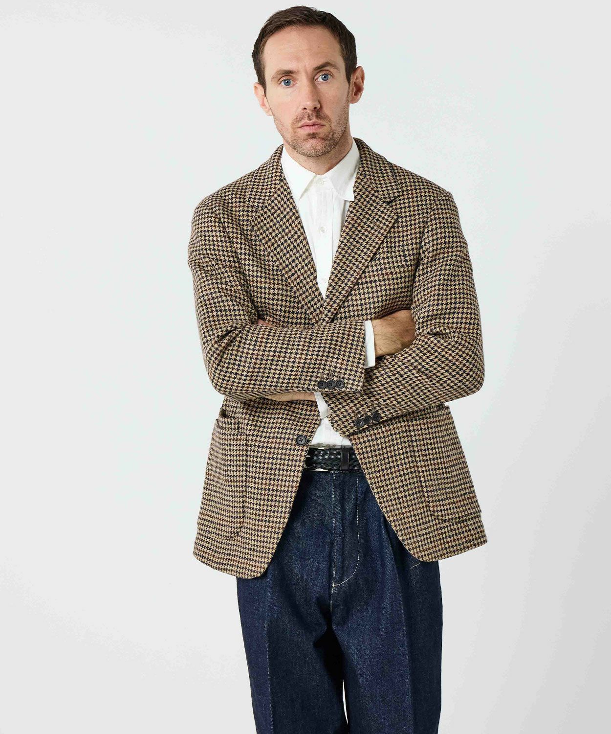 シングルジャケット/テムズ(ツイード)(MEN) 全1色 | BRITISH MADE