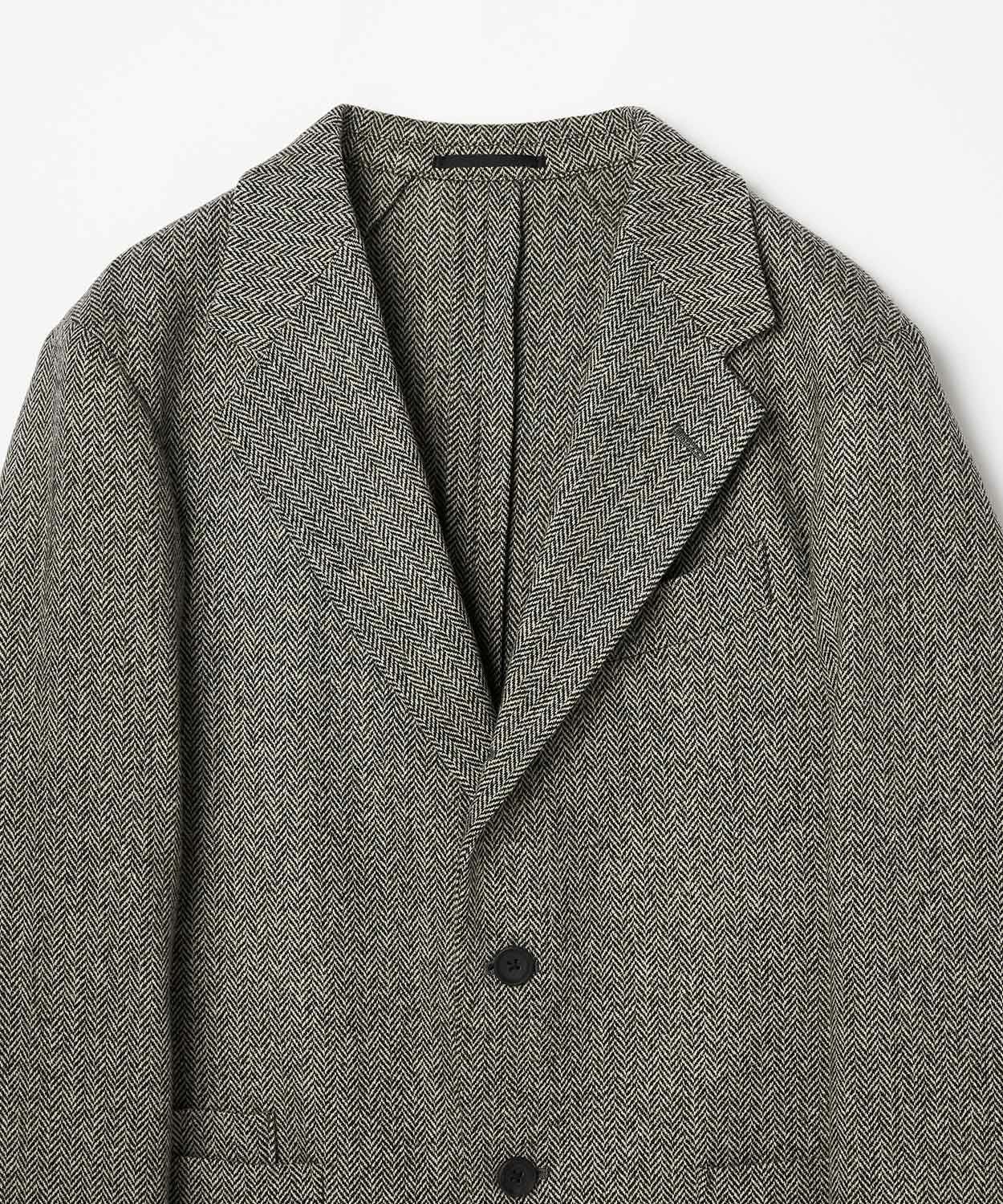 シングルジャケット/テムズ(ヘリンボーン)(MEN) 全2色 | BRITISH MADE