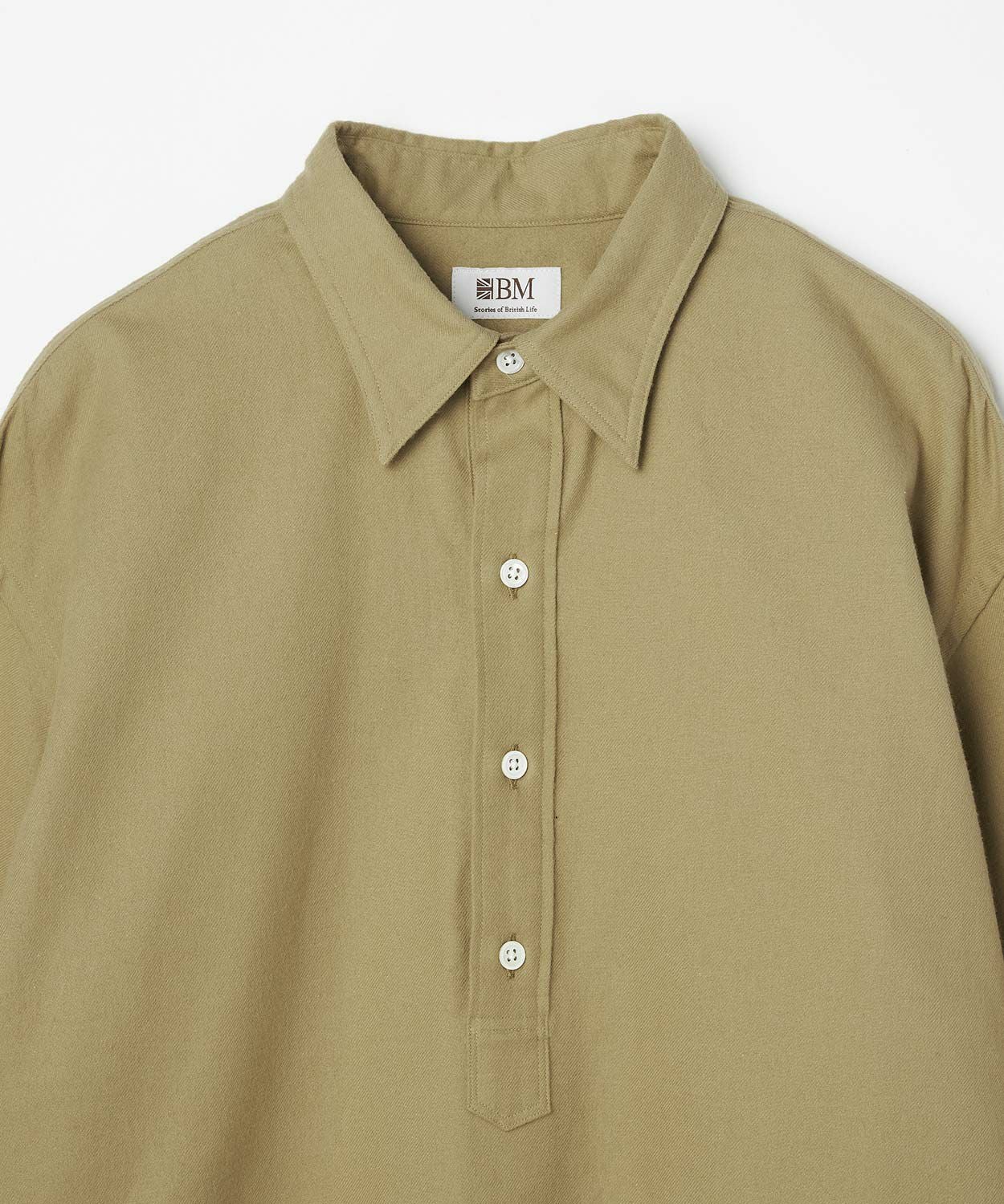 プルオーバーシャツブルゾン/ワイト(MEN) 全2色 | BRITISH MADE