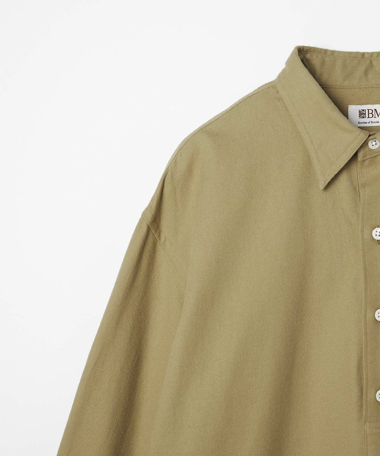プルオーバーシャツブルゾン/ワイト(MEN) 全2色 | BRITISH MADE
